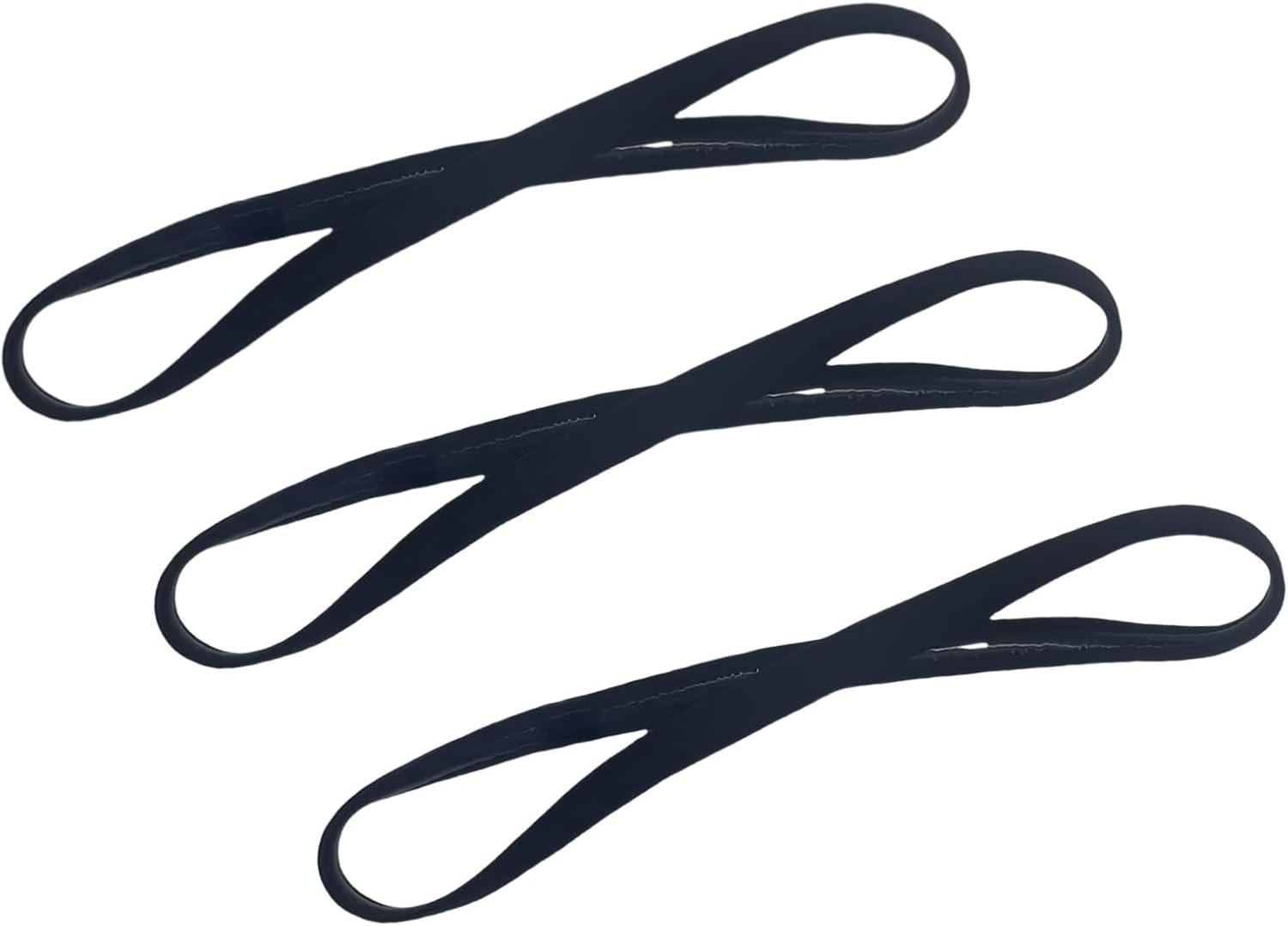 Castaic 3 Packs Thick Non-Slip Elastic Sport Headbands,Yoga Head Band Sweatband Sweat Band for Men and Women