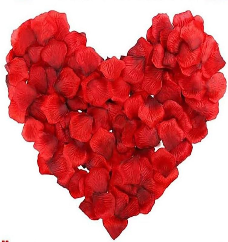 PEKGLOW Valentines Day Balloons Valentines Day Party Decorations Heart Balloons I Love You Balloons Red Petals Teddy Bear Balloon Red Rose Petal Red Heart Balloons Valentines Day Decorations Wedding image number 5