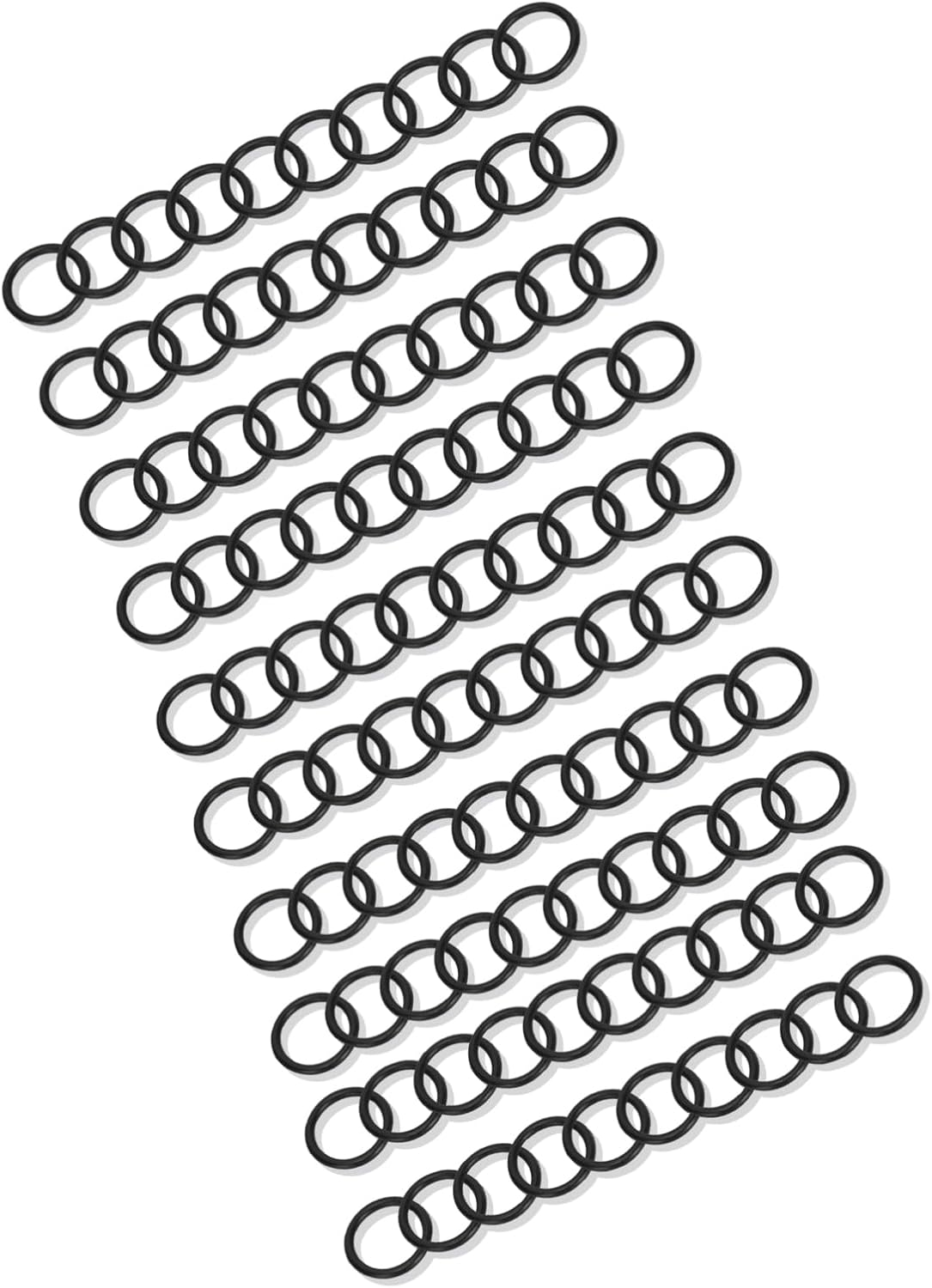 100Pcs Water Pump Housing O-Ring Rubber Seal 17X13X2Mm Compatible with Al-Ko/Compatible with Colapz/Compatible with Dometic/Compatible with Whale Systems image number 1