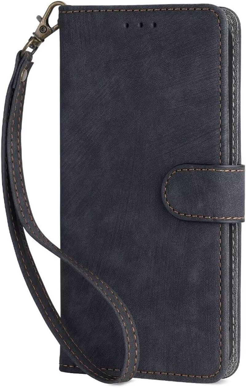 COQUE Case for Nothing Phone 3A Pro Case, (Shockproof) Flip Cover, (RFID) Protection Premium Leather Case with Card Slot, Blue