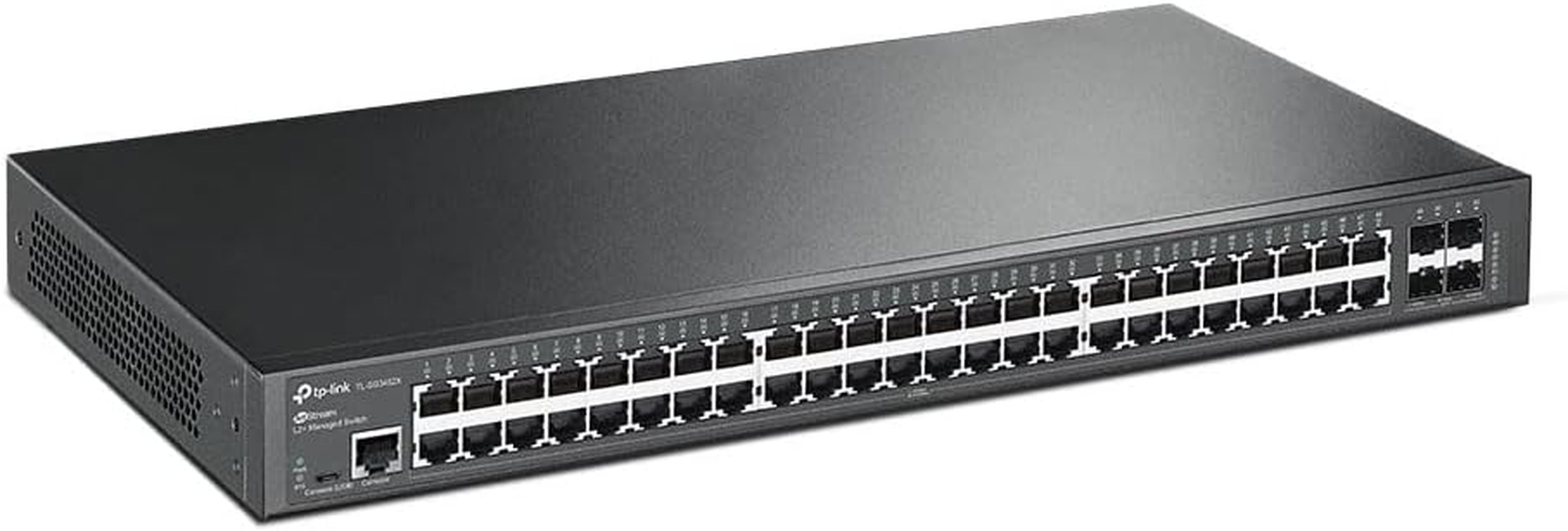 TP-LINK TL-SG3452X Jetstream 48-Port Gigabit L2+ Managed Switch with 4 10GE SFP+ Slots Omada image number 2