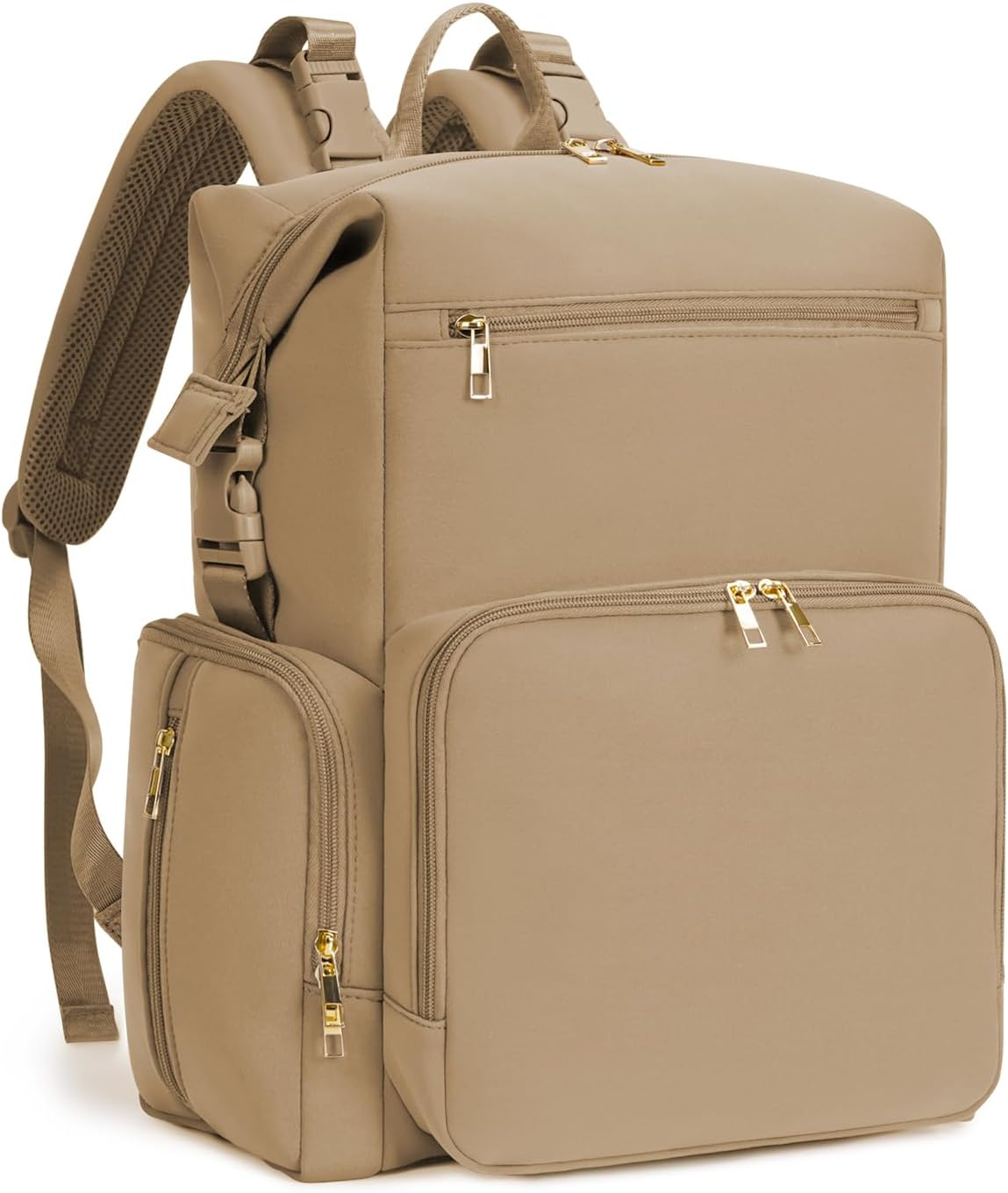 CEI-CEI Neoprene Diaper Bag Backpack with Changing Pad, Large Newborn Baby Maternity Bags Travel Tote with Insulated Pockets