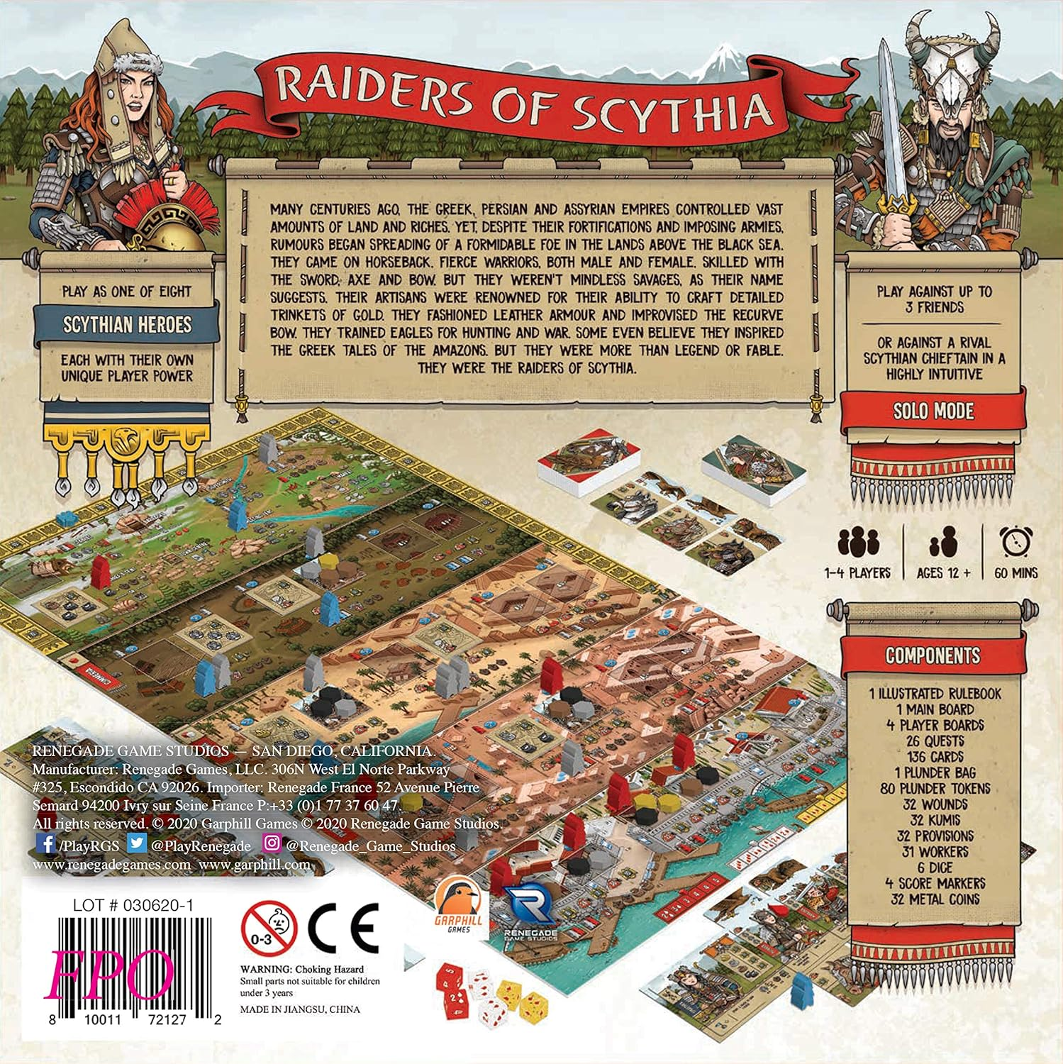 Raiders of Scythia Board Game image number 6