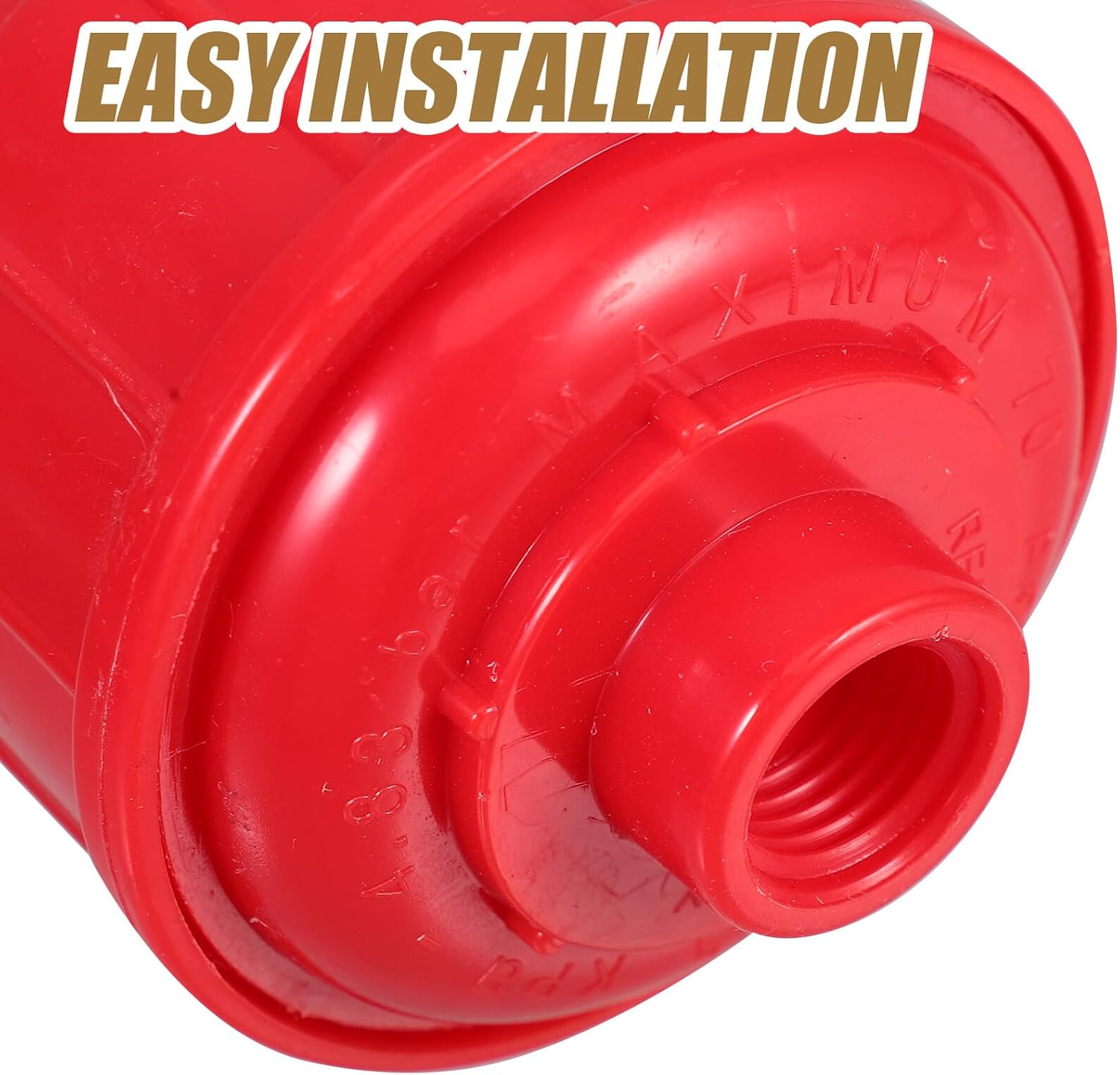 KONTONTY 4Pcs Air Compressor Paint Sprayer Accessories with Water Separator Ball High Performance Filter Trap for Uniform Automotive Paint Application and Equipment Maintenance image number 5