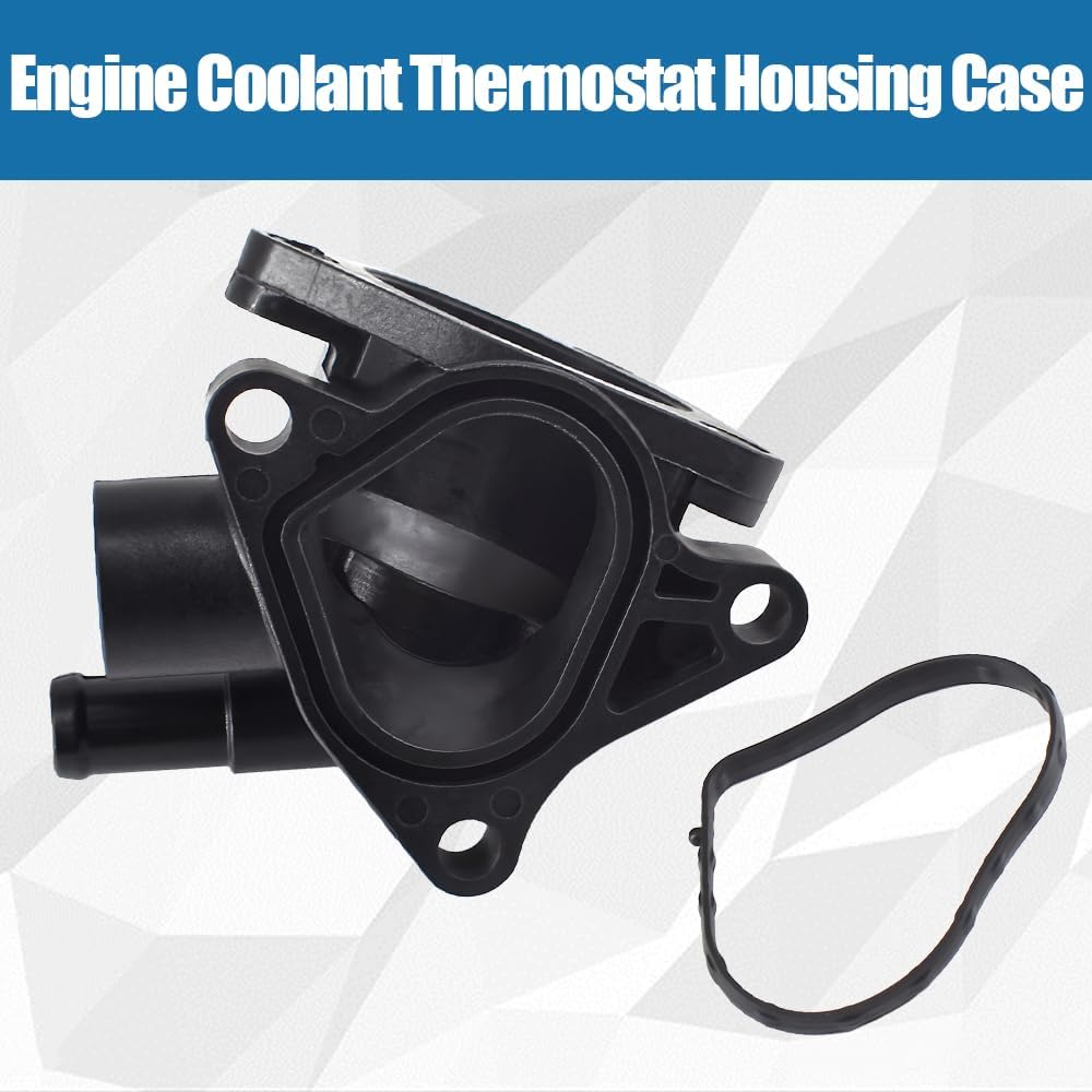 Engine Coolant Thermostat Housing Case 19320-RAA-A01 Fits for 2003-2011 Honda Element 2003-2010 Honda Accord 2006-2011 Honda Civic 2007-2014 Honda CR-V 2.4L image number 2
