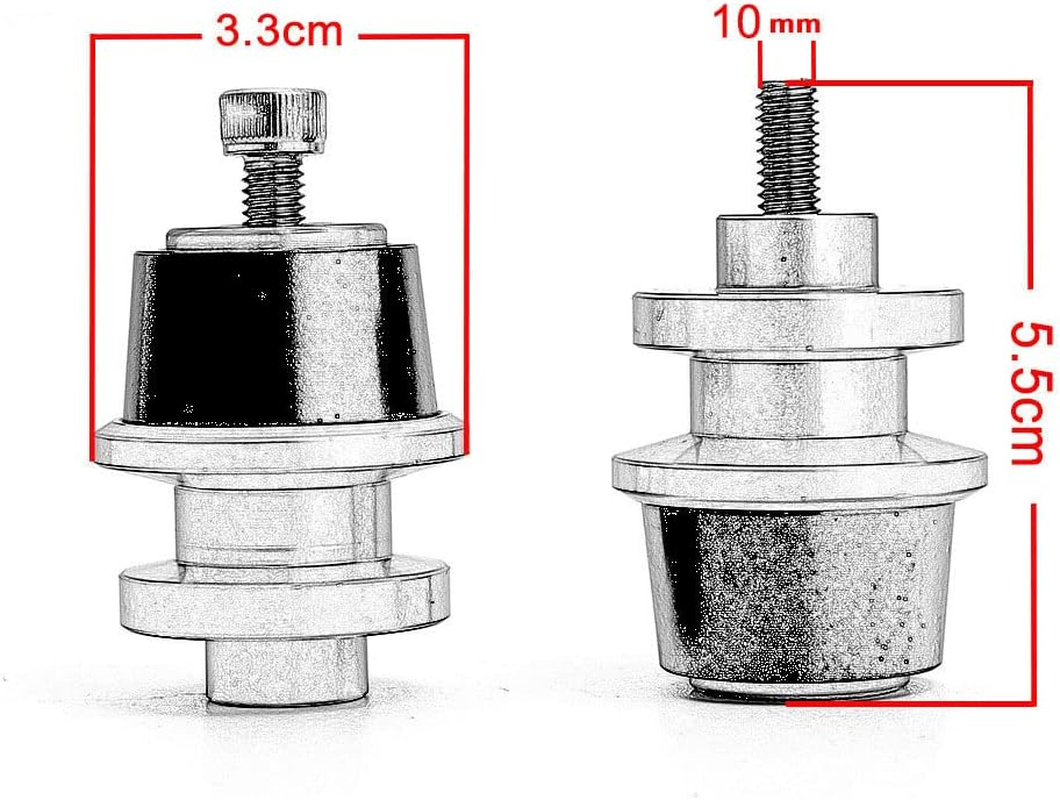 Motorcycle Accessories Aluminum Swing Arm Spools Slider Stand Screw Fits for KAWASAKI Vulcan S 650 2015-2024 2025 (Green) - Black image number 4