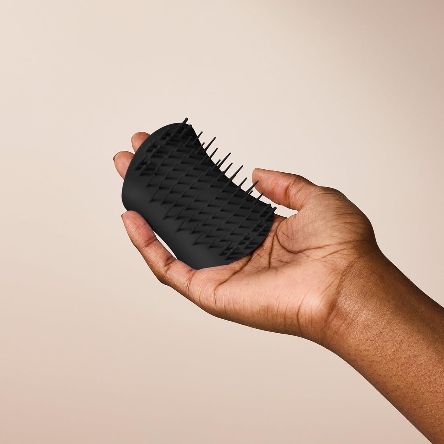 Tangle Teezer Scalp Exfoliator and Massager, Onyx Black