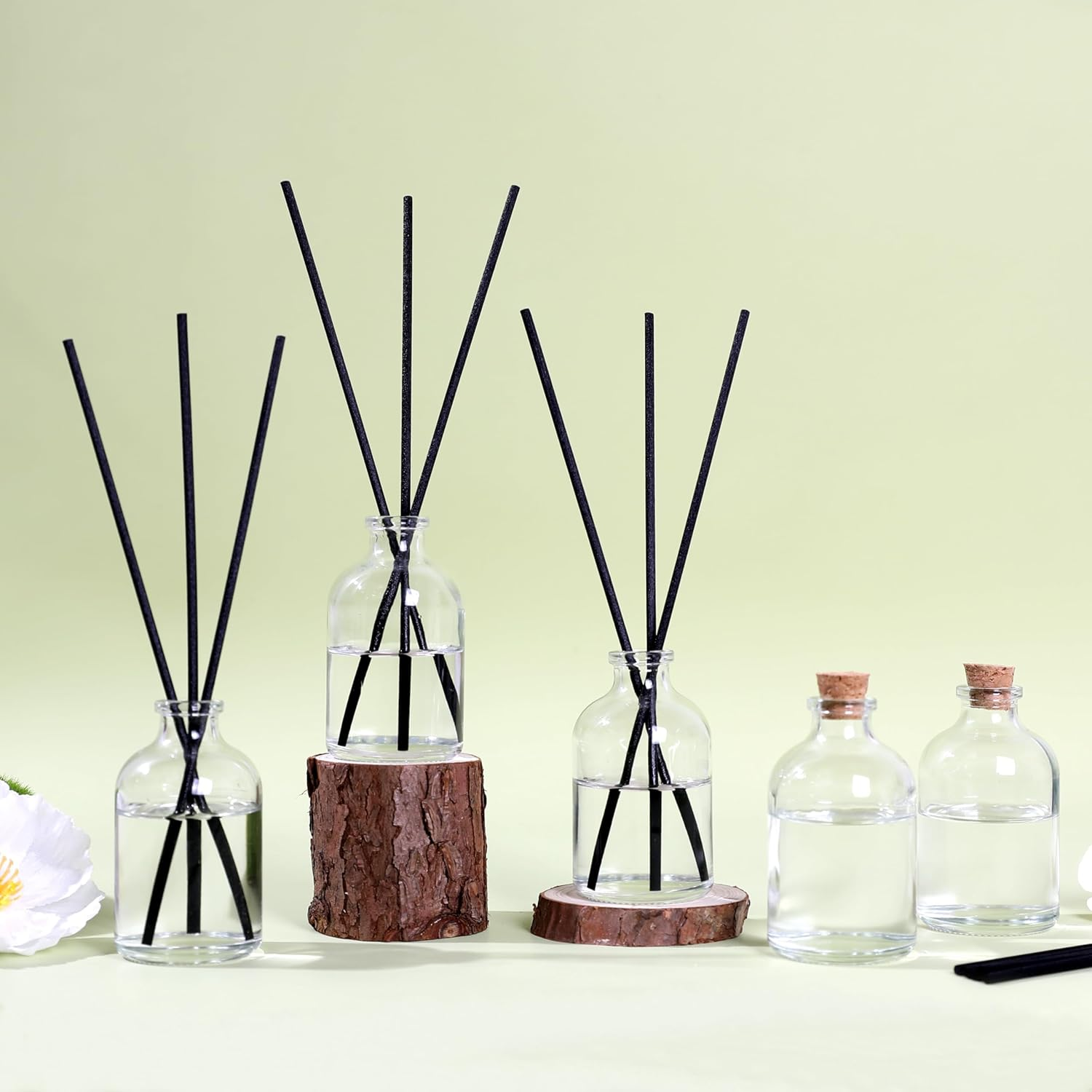 Magic Season Decorative Glass Bottles (6 Pcs / 50 Ml) image number 2