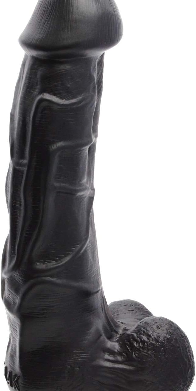 FAAK Realistic Thick Dildo, 7.3 Inch Insertable Curvy Dildo with Textured Veins for Added Stimulation, Big Dildo with Suction Cup, Adult Erotic Toys image number 4