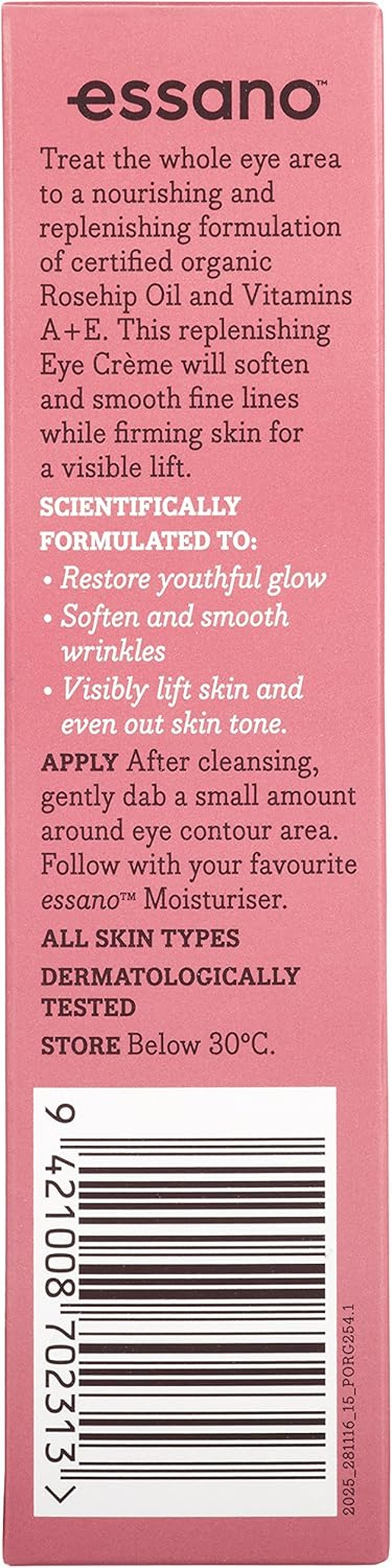 Essano Rosehip Visible Lift Eye Creme 15 Ml image number 1