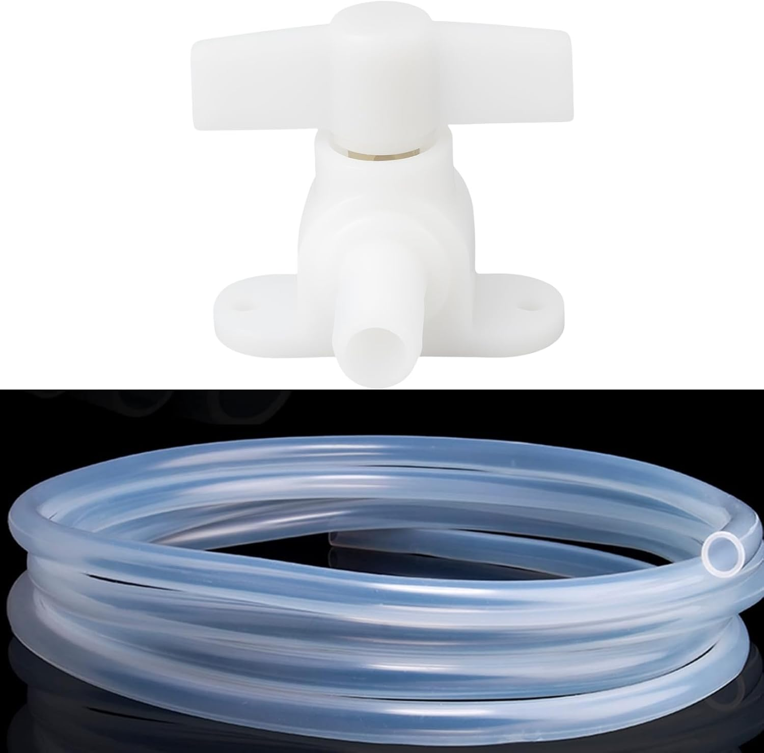 SING F LTD 2Pcs Caravan Camper in Line Stop Valve For10Mm ID Water Pipe image number 1