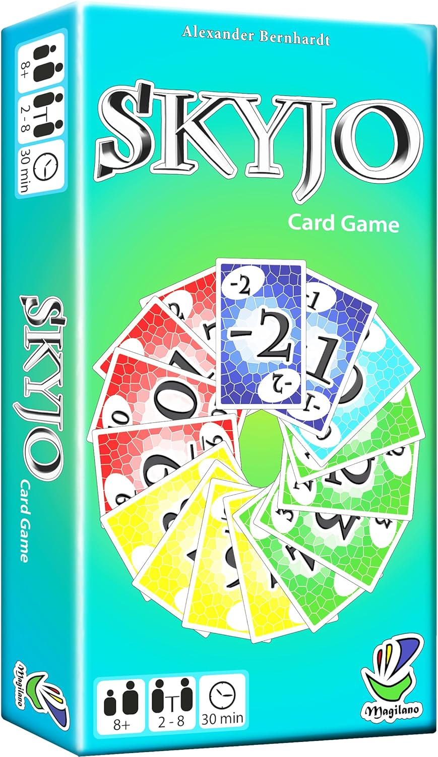 SKYJO by Magilano - the Fun Card Game for Young and Old, the Ideal Gift for Fun and Amusing Games Evenings in Friends and Family. image number 6