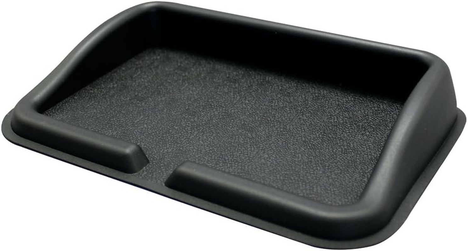 Tsuchiya Yack Dashboard Tray PZ728, Black, Silicone, Rectangular, Non Slip, Heat Resistant
