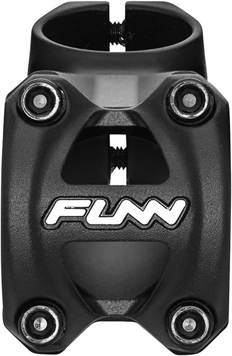 FUNN Bicycle Stem - STRYGE +7 - &empty;31.8, 80Mm, 7&deg; Rise, Steer 1-1/8", BLACK image number 3