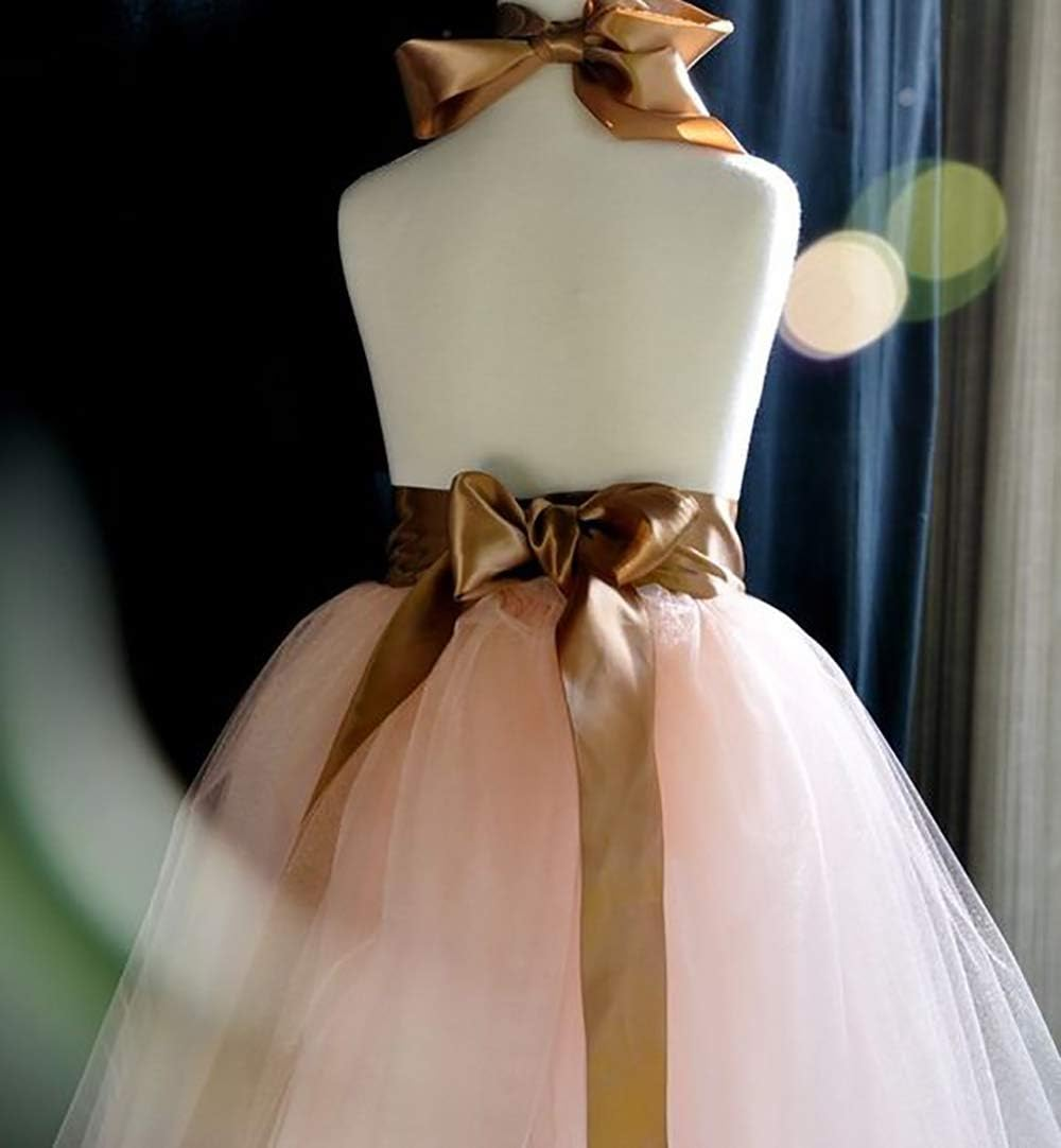 Alfie Double Faced Satin Ribbon 1.5 Inch X 25 Yards Double Sided Solid Polyester Ribbon for Gift Wrapping Party Hair Braids Bow Baby Shower Decoration Floral Arrangement Craft Supplies, Golden Brown