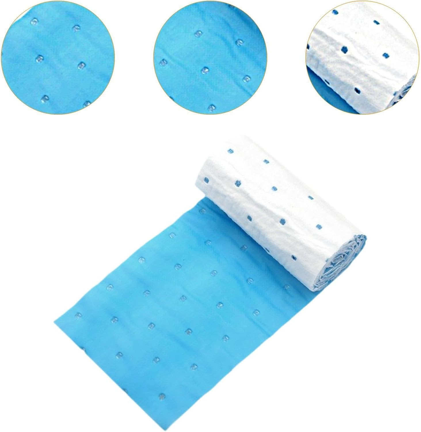 B Baosity 10Pcs Range Hood Oil Absorbing Cotton Sheets Oil Absorbing Pads Non Woven Fabric 90 Cm X 10 Cm for Range Hood Household image number 3