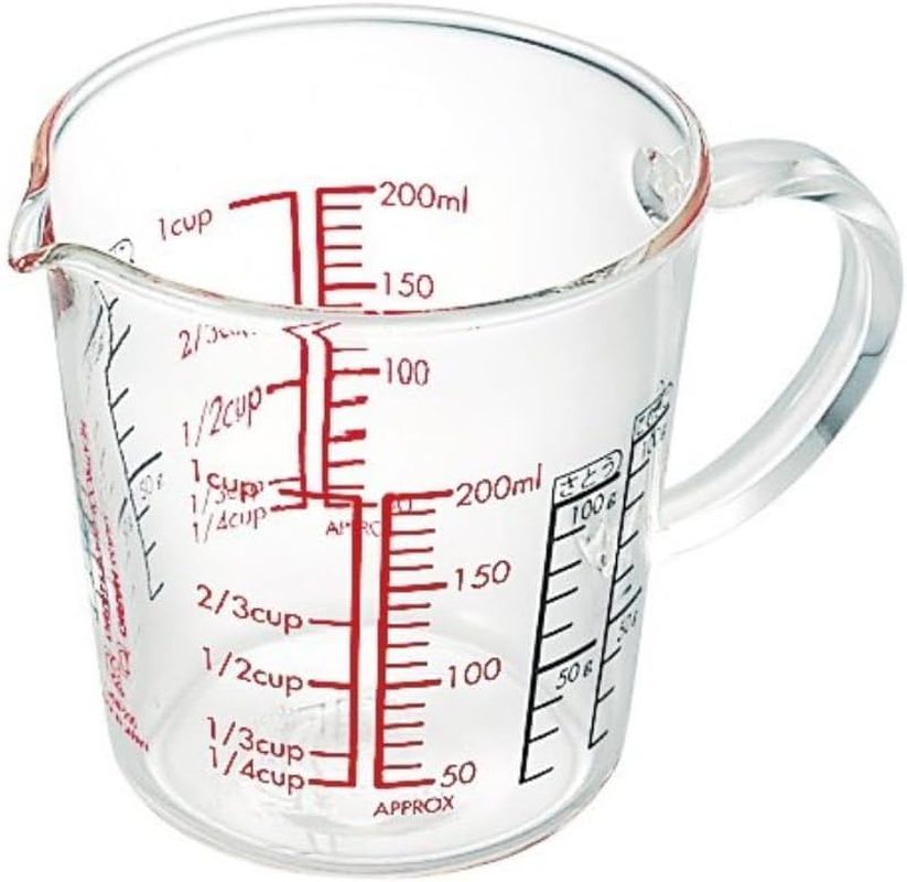 Hario Heatproof Glass Measuring Cup, 500Ml