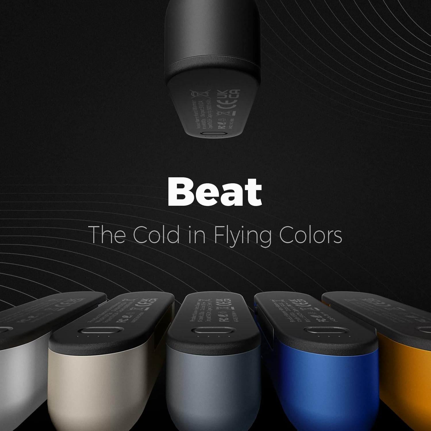 OCOOPA Hand Warmers Rechargeable 2 Pack, Magnetic Electric Handwarmer, 16 Hrs Warmth 4 Levels Heat up to 145℉, USB-C Portable Charger 10000Mah, Raynauds, Golf, Tech Gifts for Men, Union Ut2S(Magtwins) image number 4