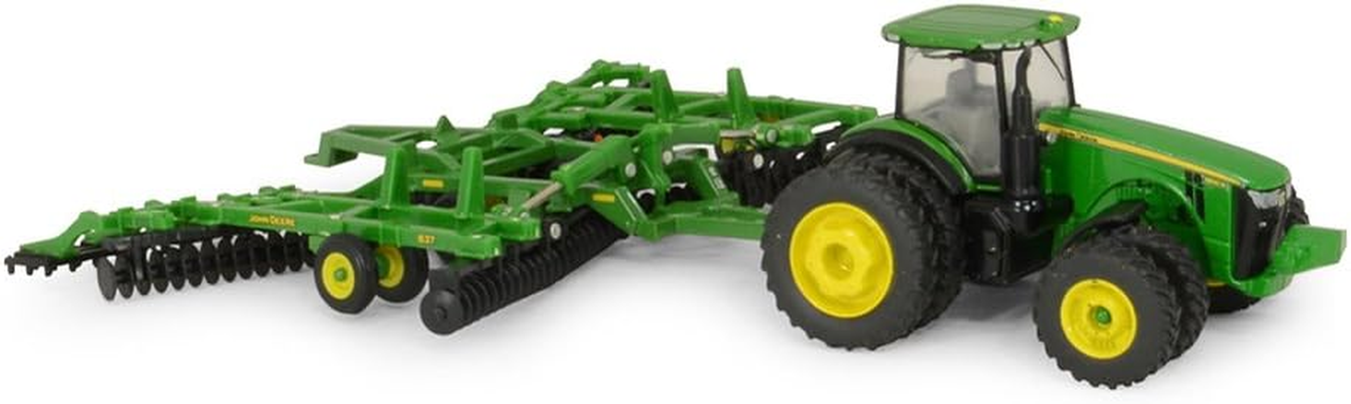Ertl John Deere 8320R Tractor and Model 637 Disk Set, 1:64 Scale image number 2