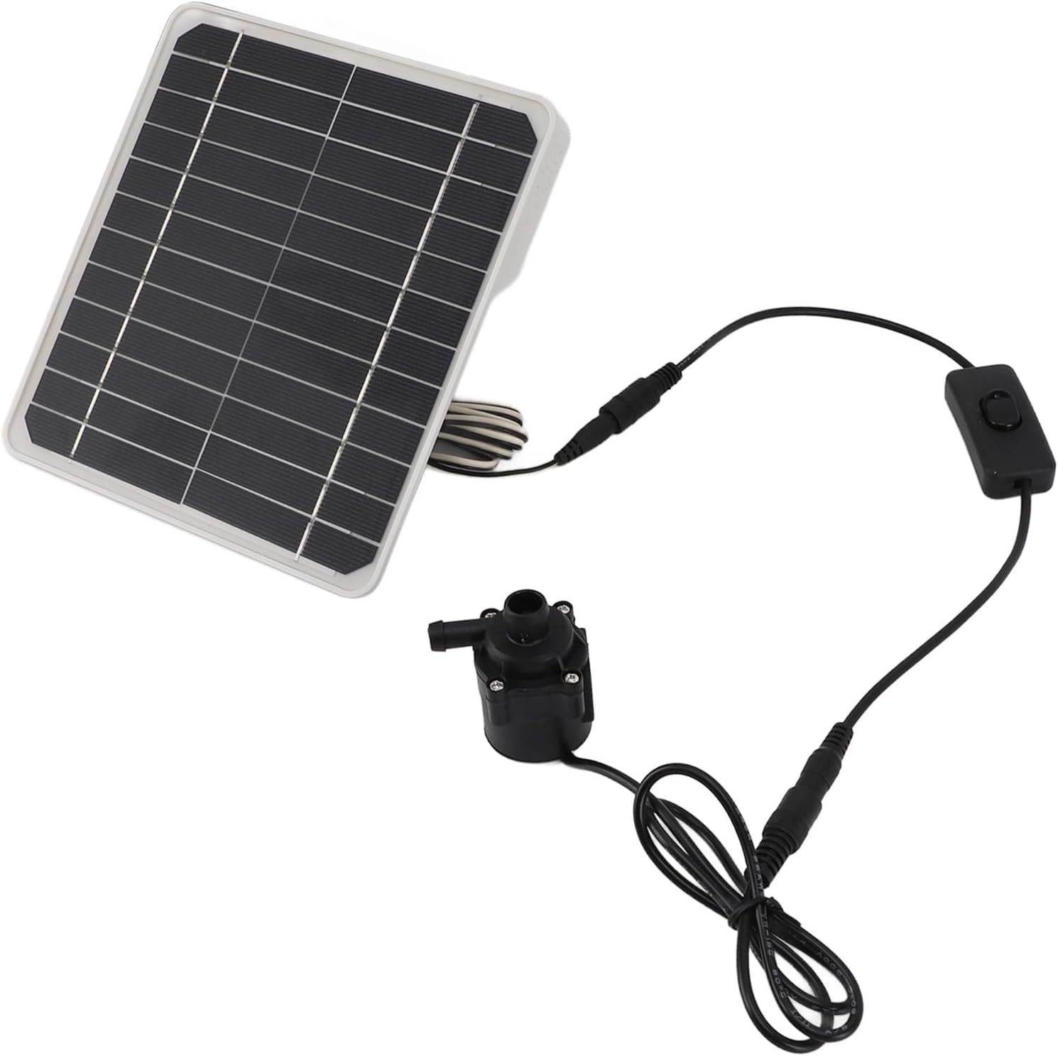 High-Power 50W Solar Fountain Kit with Unique Design for Efficient Water Output, Suitable for Bird Bathing Fish Tanks, ABS Material image number 4