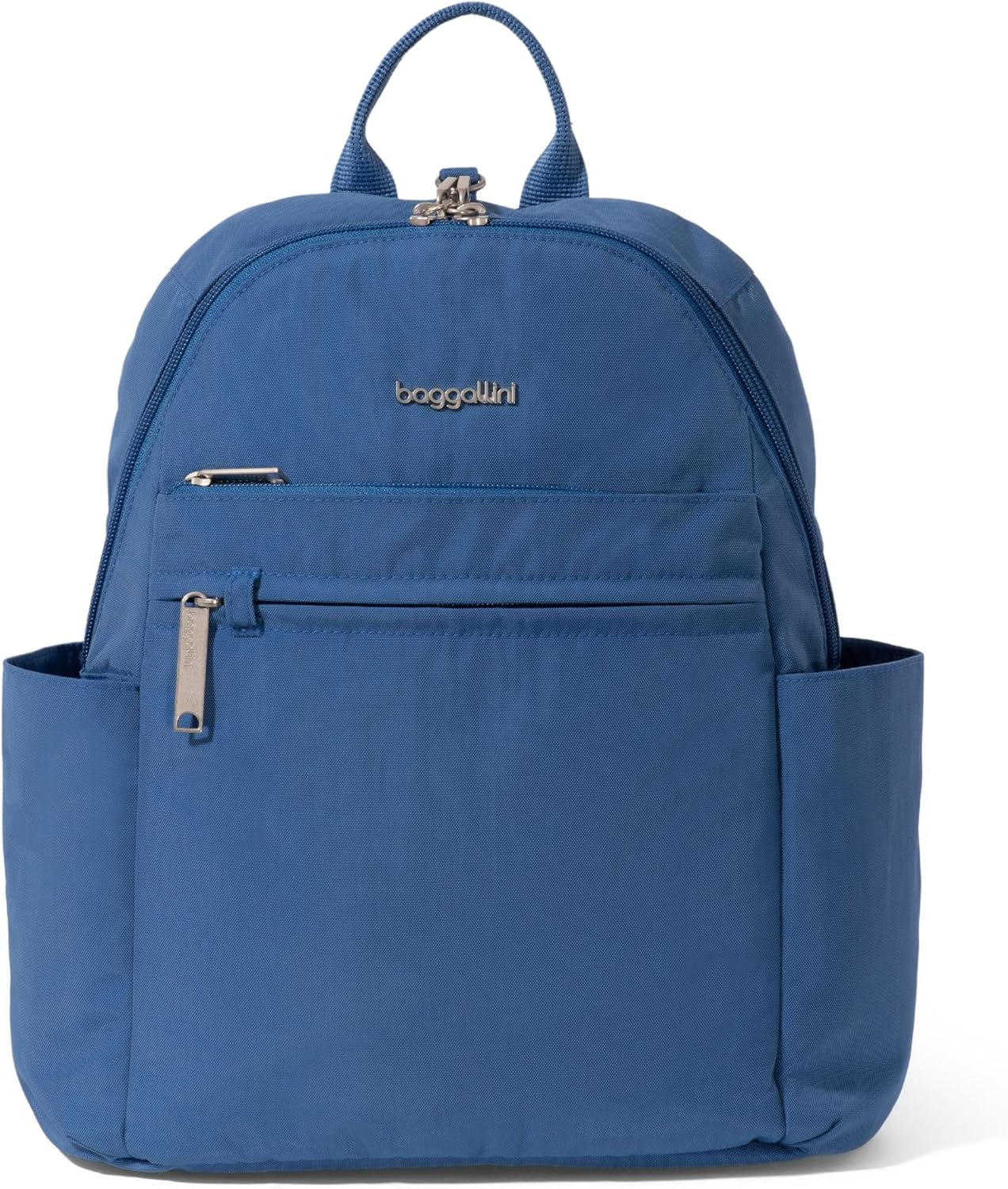 Securtex&reg; Anti-Theft Vacation Travel Backpack 10X13" Slash-Resistant Nylon Daypack W/Locking Zippers & Rfid Protection