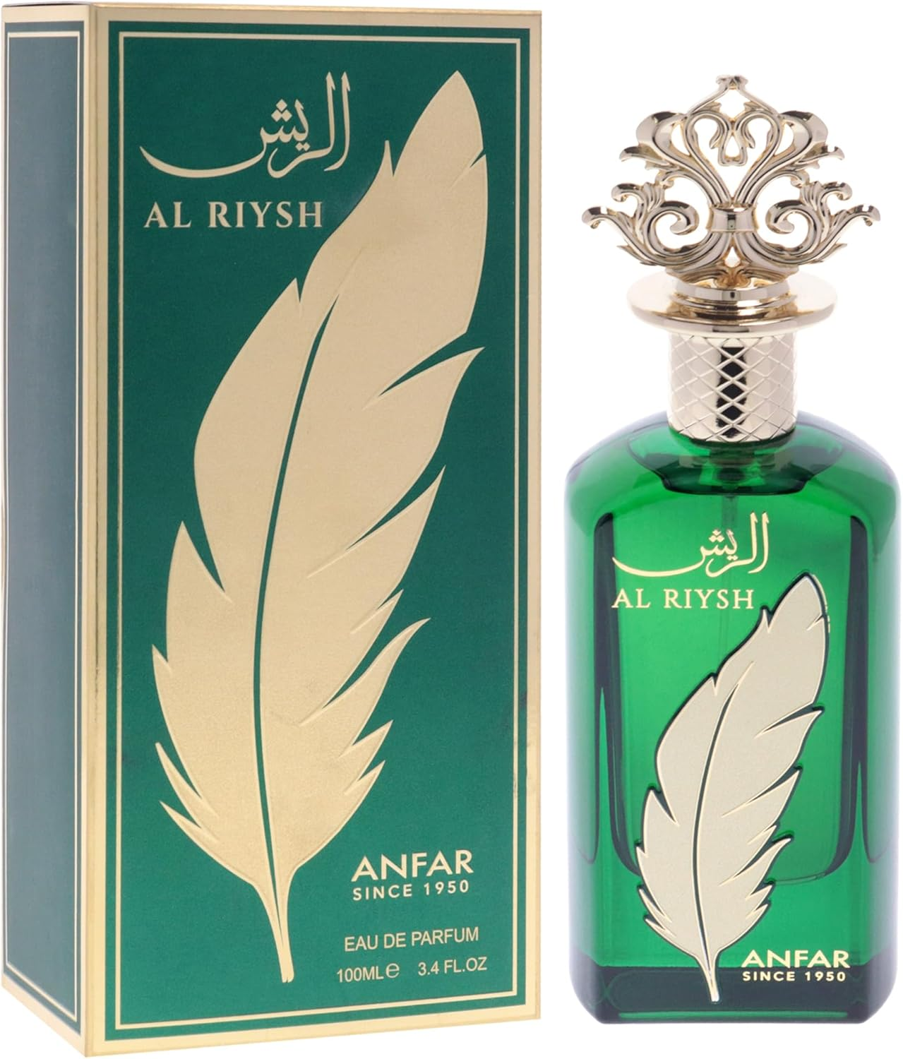 Al Riysh by Anfar for Unisex - 3.4 Oz EDP Spray