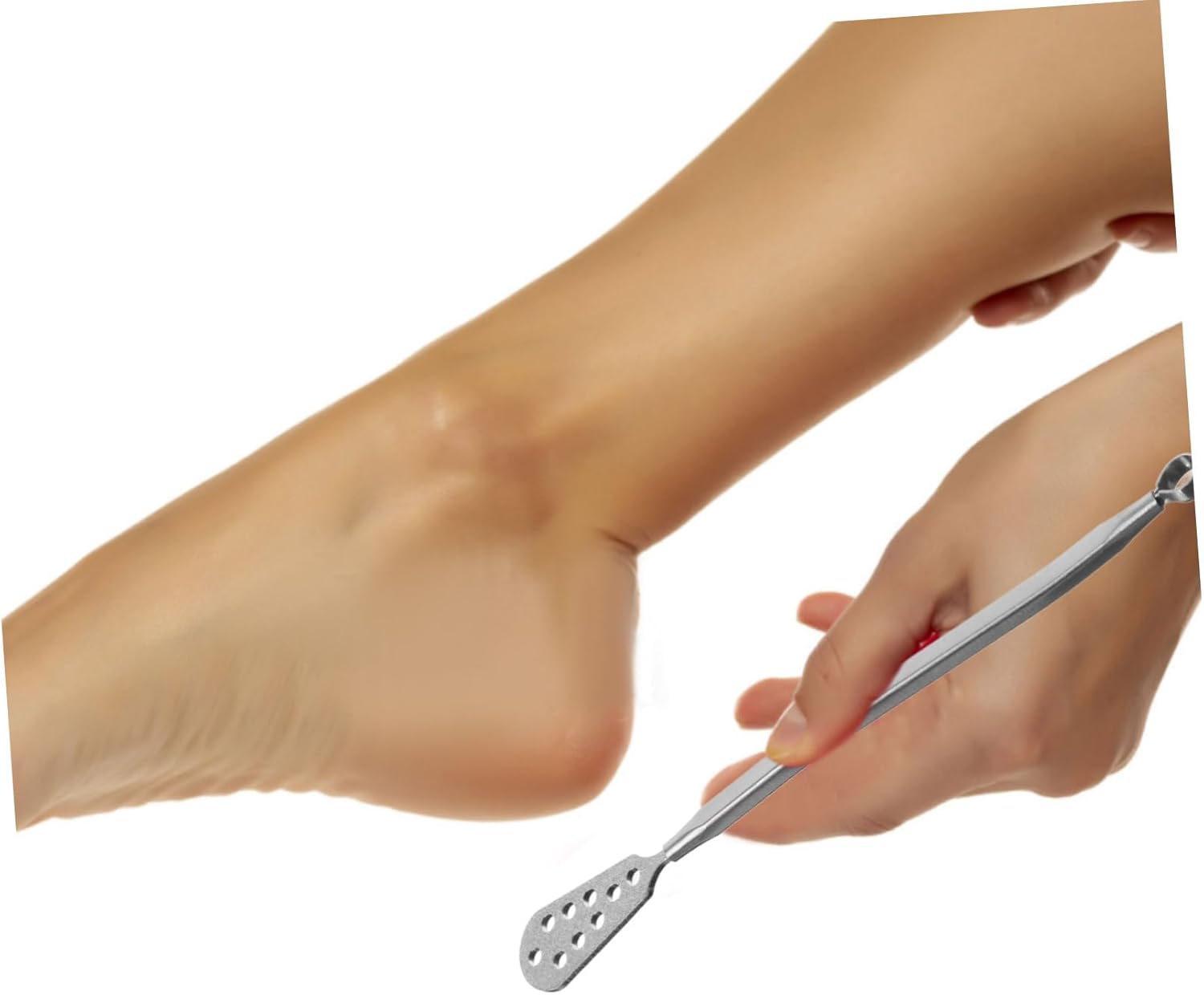 Healeved Manual Foot Rubbing Tool Heel Foot File Callus Remover Dead Skin Exfoliator image number 2