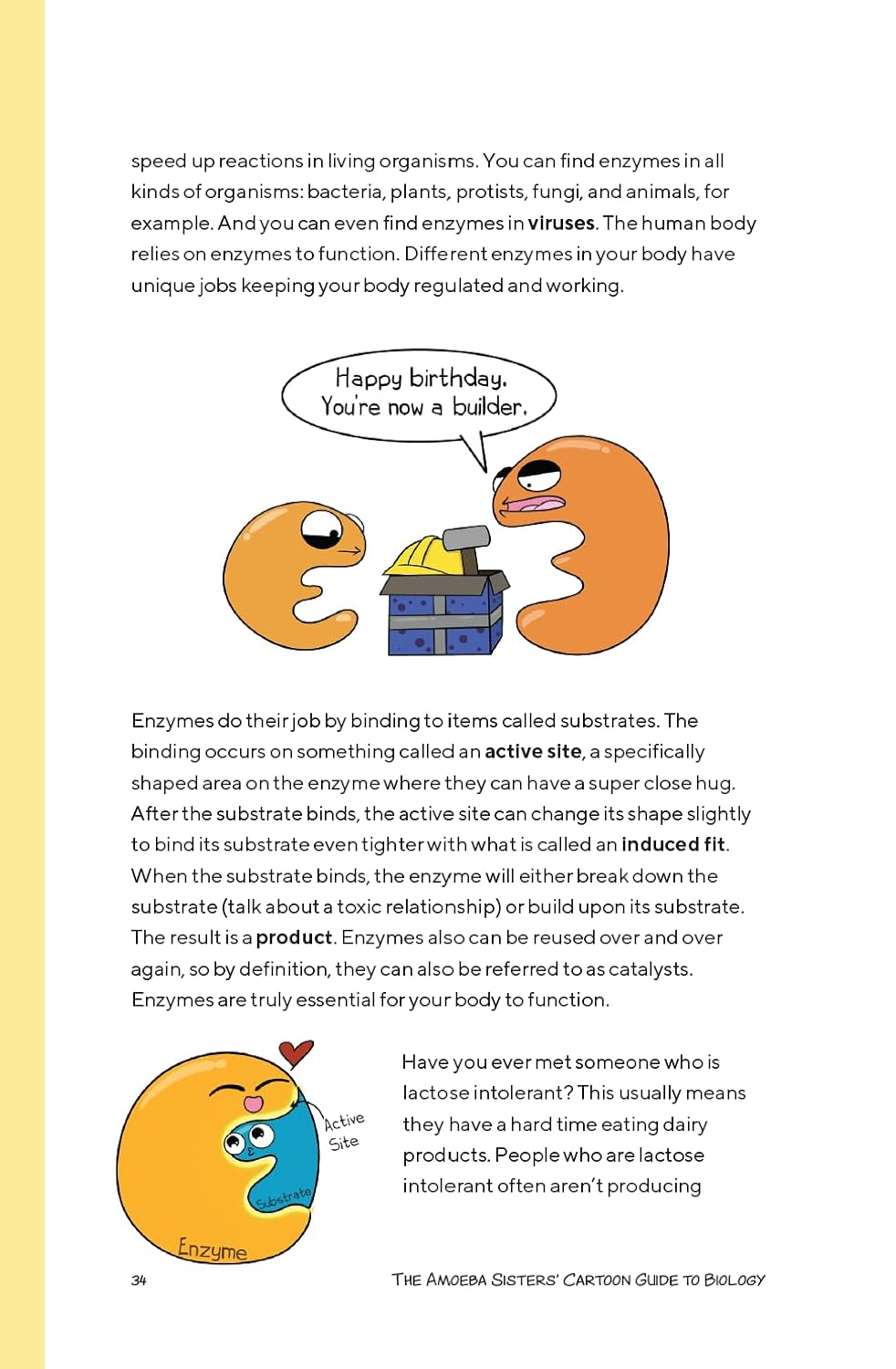 The Amoeba Sisters' Cartoon Guide to Biology: Science Simplified (Visual Learning Book for Science Class, Simple Biology Topics, Educational Illustrations and Facts)