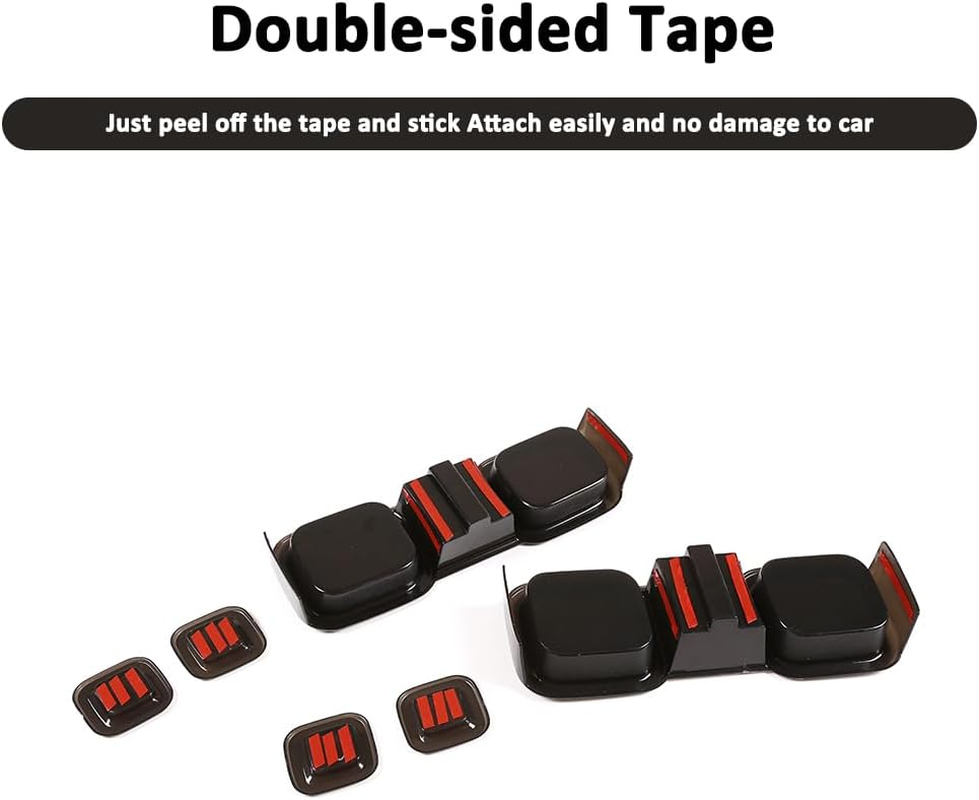 YIWANG ABS Black Car Exterior Taillight Protection Cover Accessories for Land Rover Defender 90 110 2020-2022 (Style A+) - Style A+ image number 5