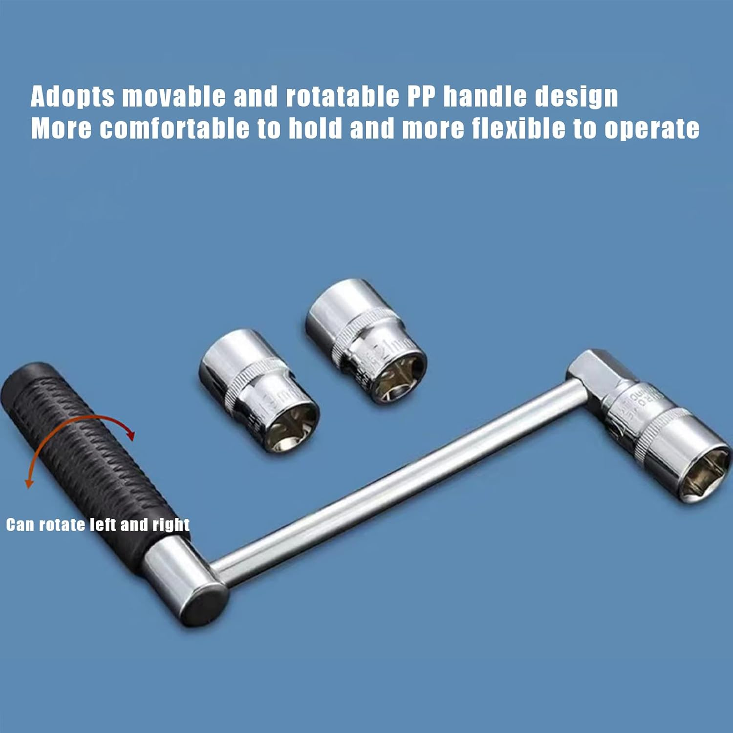 Zqkimzi Torque Multiplier, Labor Saving Wrench Tool, Heavy Duty Lug Nut Remover with Socket, Compact Tire Repair Kit, Automotive Wheel Maintenance Equipment for Car, 20.5X16.0X7.8Cm image number 1