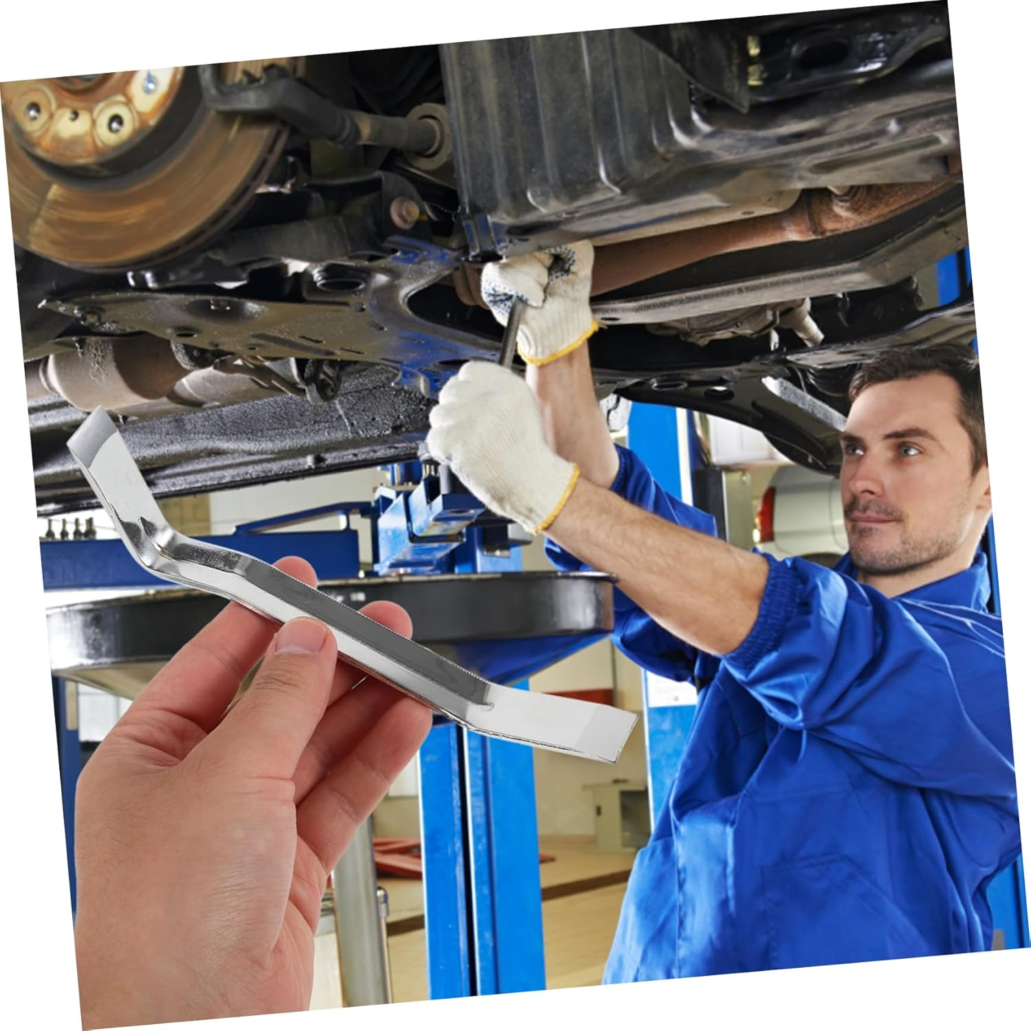 SWOOMEY Brake Adjusting Lever Car Brake Adjustment Tool Automotive Maintenance Tool Repair and Adjustment image number 4