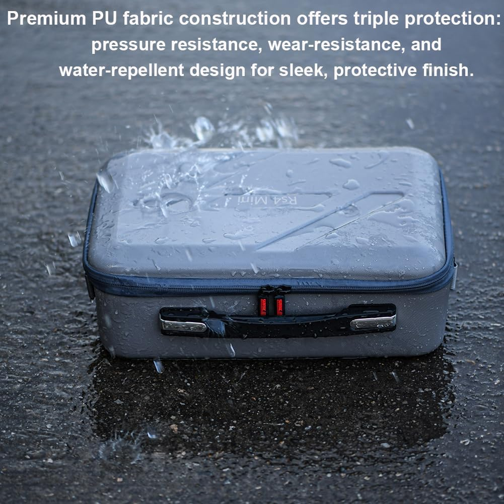 Portable PU Waterproof Carrying Case with Shoulder Strap for DJI Ronin RS 4 Mini Gimbal Stabilizer & Accessories - Ideal Travel Companion for RS 4 Mini image number 2