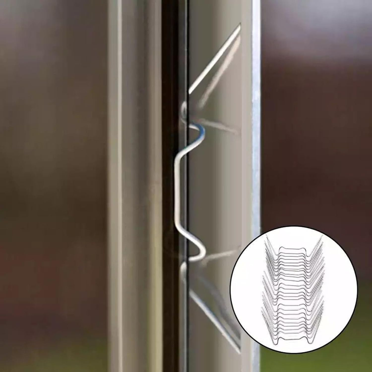 400Pcs Greenhouse Accessories Kit Stainless Steel Glazing Clip Fixing Clip Aluminum M6 Bolt Nut Full Set image number 4