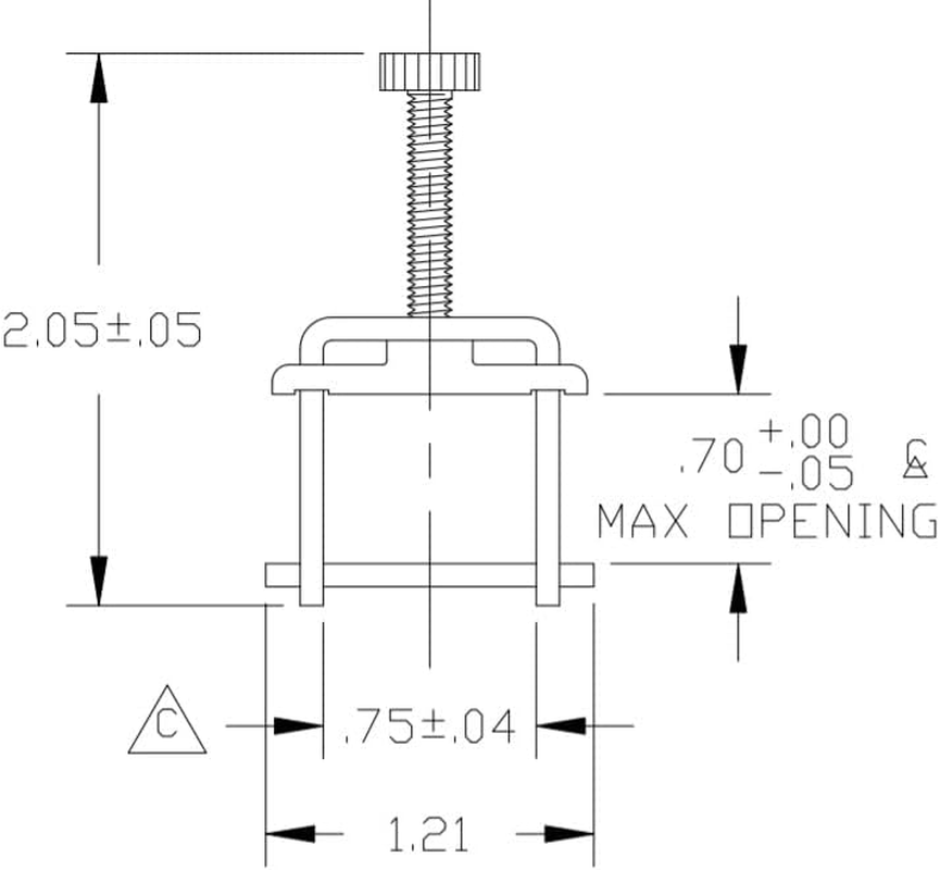 Little Giant C-2-PW Restrictor Tubing Clamp for 1/2-Inch Tubing or Smaller, Nickel, 566289 image number 3