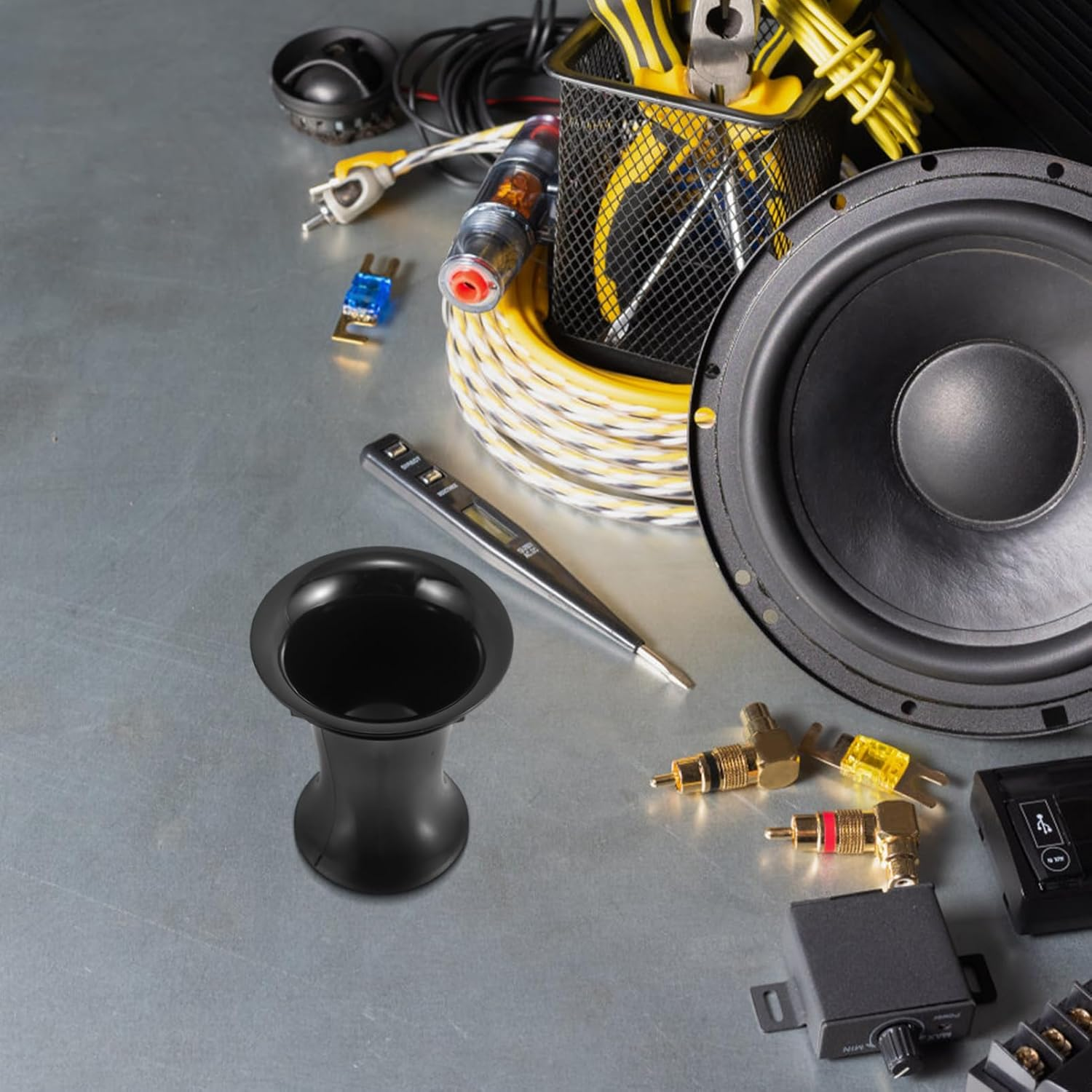 Gadpiparty Speaker Guide Tube for DIY Subwoofer Parts Air Vent Port Tubes Reflex Speaker Ports image number 4