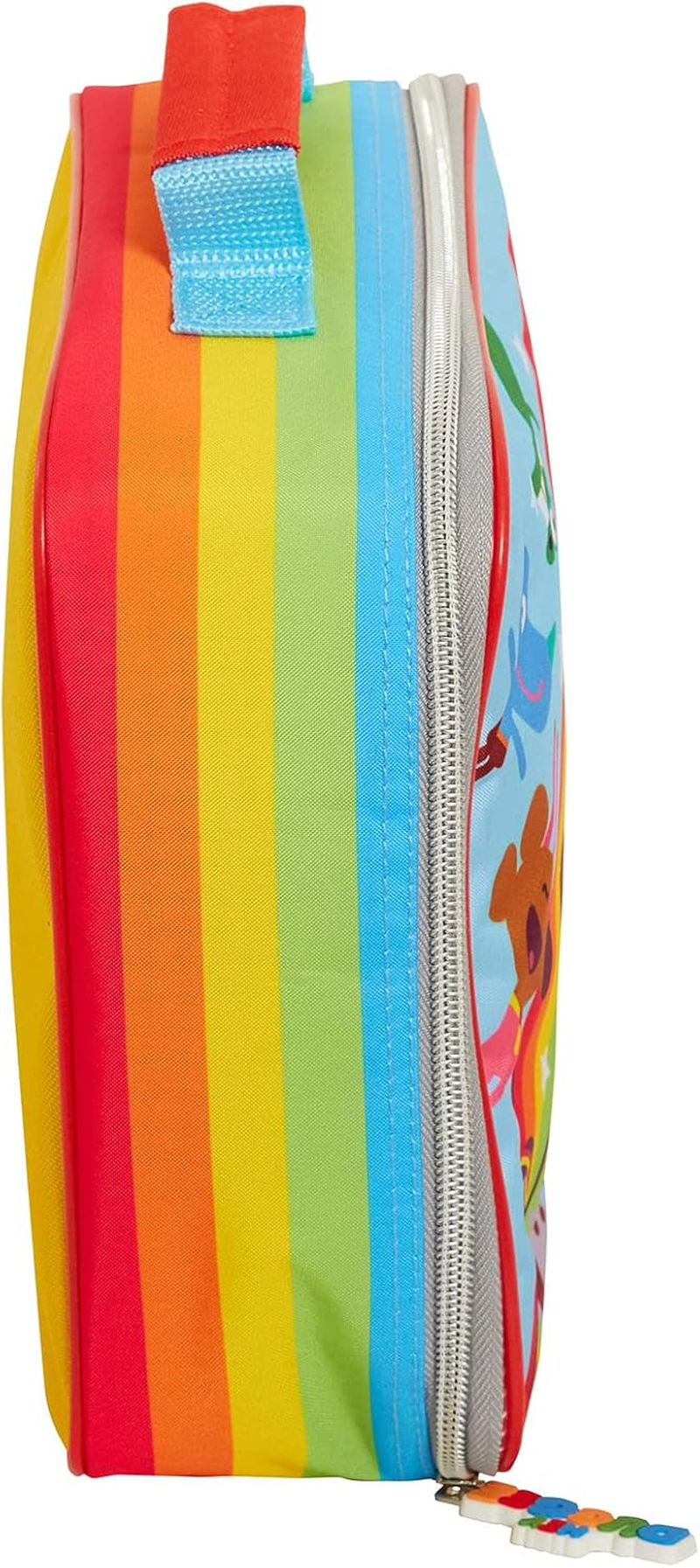 Hey Duggee Lunch Bag for Kids Squirrel Club Rainbow Lunch Box School Travel Insulated Lunchbag with Drinks Holder image number 3