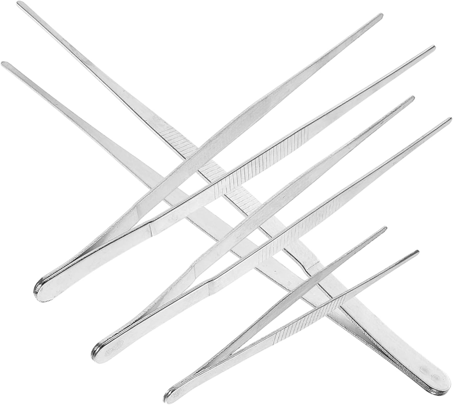 CANIGHT Stainless Steel Gardening Tweezers Set 4-Piece Long Handle Planting Tools for Succulent and 12Cm 18Cm 20Cm 25Cm image number 4