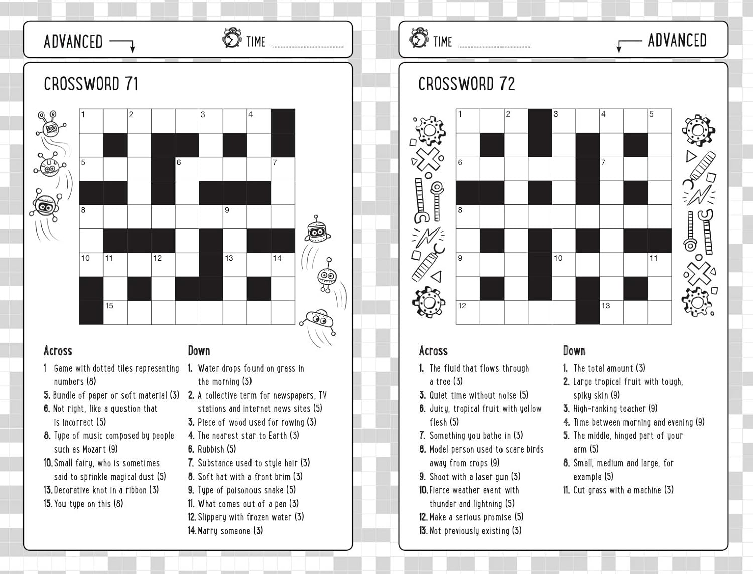 Crossword Challenges for Clever Kids&reg; (Volume 12) image number 1