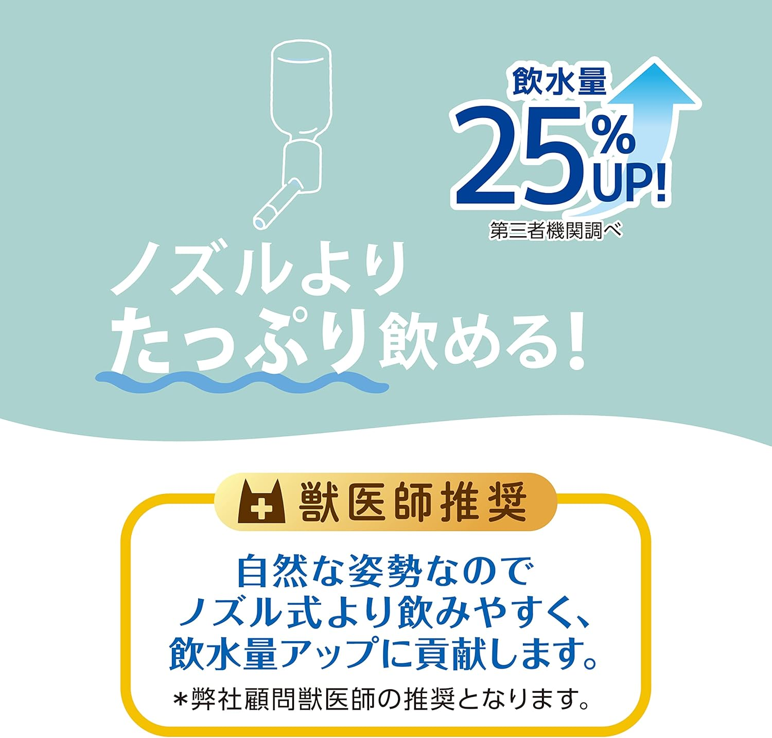 Pure Crystal Drink Dish, W Attaches to Circles and Cages, Easy to Drink, Shallow Dish Shape, Easy to Clean, Tear Ears, Nose Pecha, Muzzle, Short Nose, Short Head Breeds for Dogs and Cats