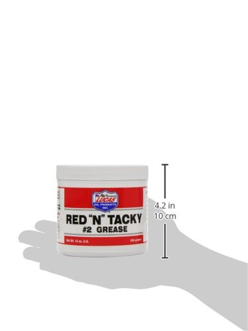 Lucas Oil Red N Tacky Grease/12X1/ 1 Lb Tub image number 4