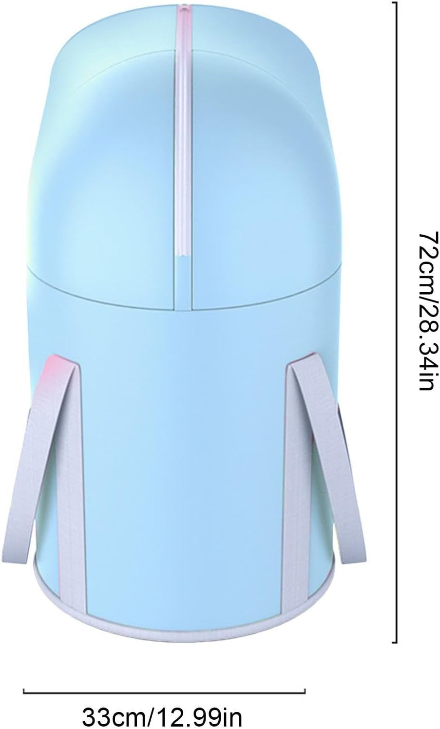 Leg Bath, Foldable Pedicure Tub, Foot Soaking Baths, Portable Foot Bath Tub, Foot Bucket with Zipper Closure, Leg Bath Bucket, Multifunctional Foot Massage for Soaking Feet, Spa, Outdoor image number 4