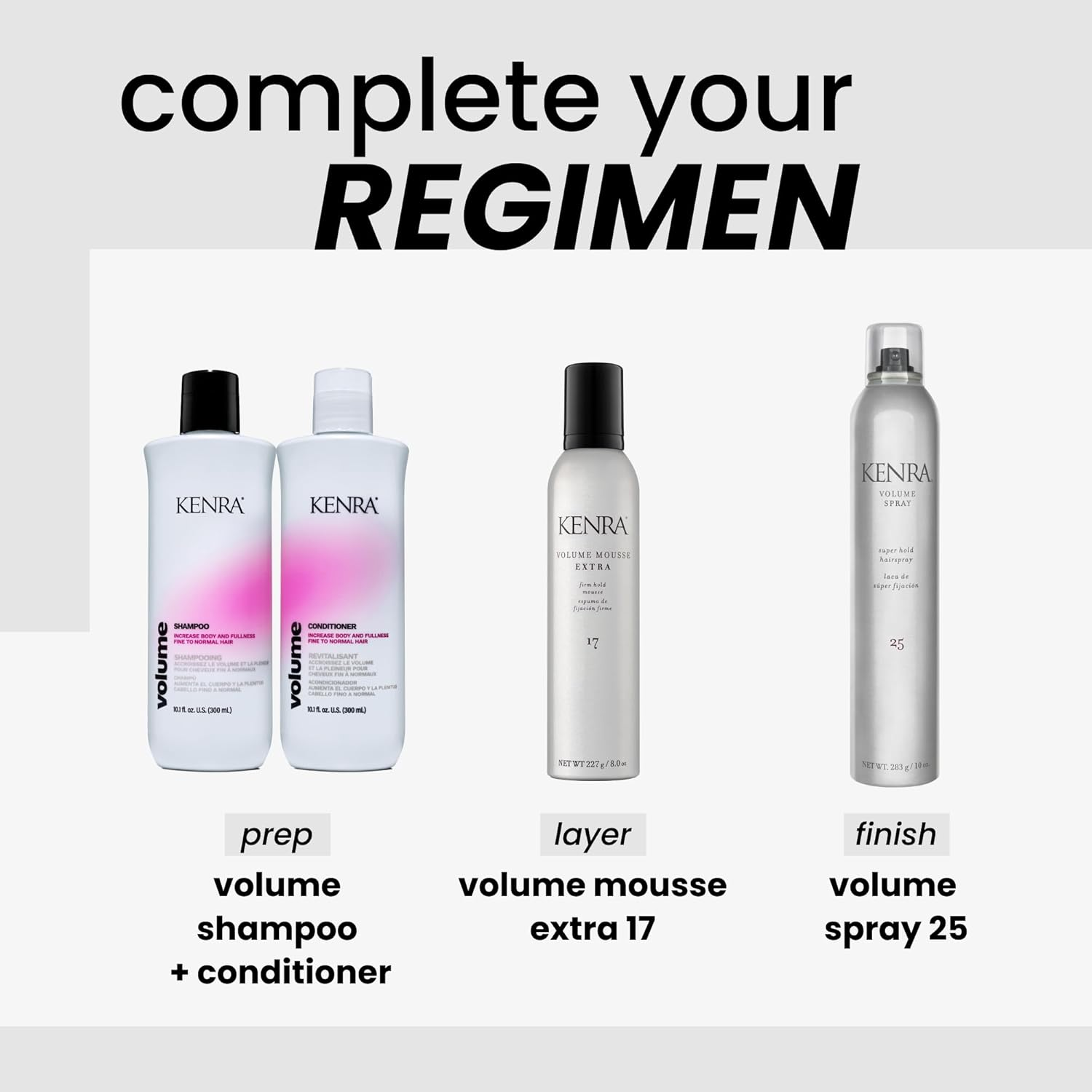 Kenra Volume Spray 55% VOC 10-Ounce