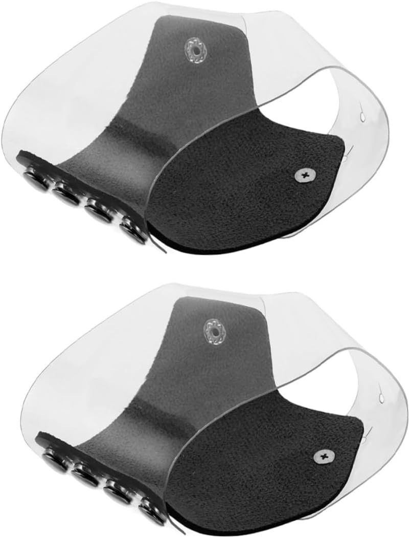 Iplusmile 2Pcs Black Small Makeup Mixing Trays Foundation Palette Cosmetic Plate for Creams and Eyeshadow Blending, Makeup Artist Tool for Precise Color Mixing image number 5