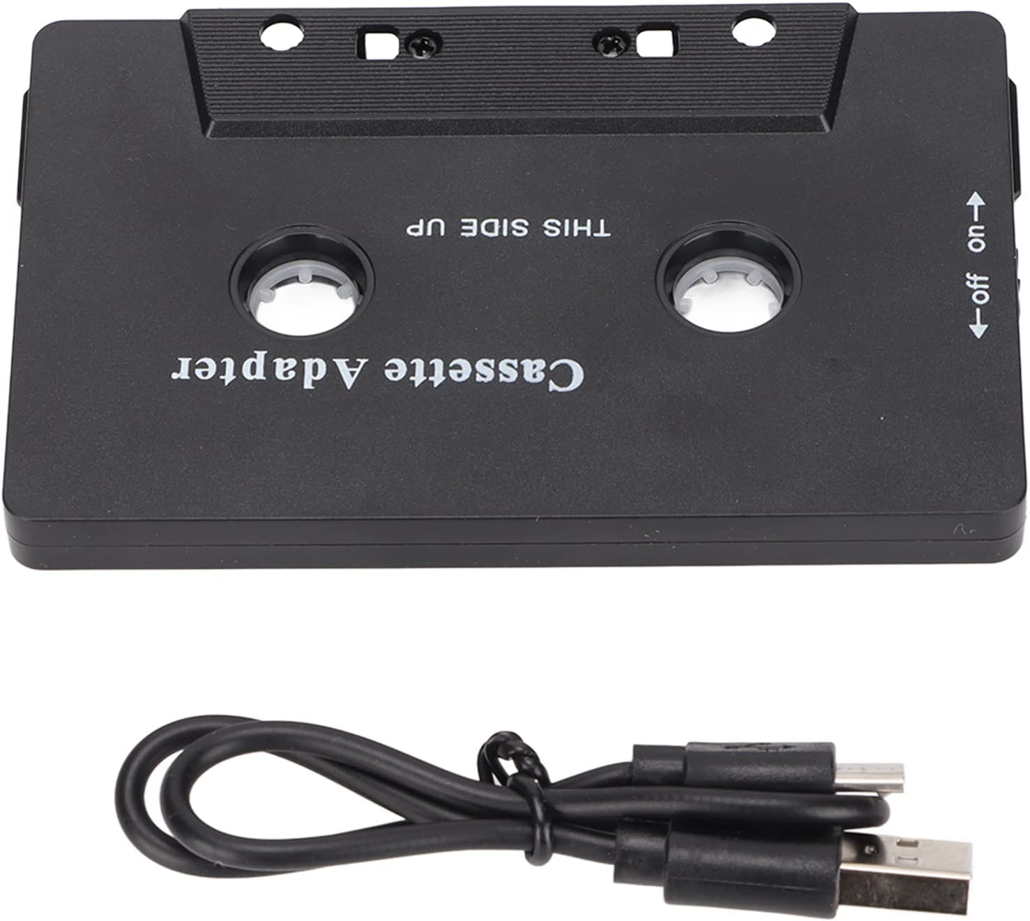 Bluetooth Cassette Adapter High Fidelity Stereo Tape Aux Receiver for Car Tablet image number 1