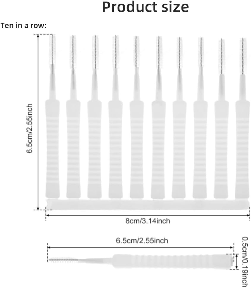 DACUAN 30 Pcs Anti-Clogging Shower Hole Cleaning Brush, Multifunctional Shower Head Small Cleaning Brush, Suitable for Phones, Window Slots