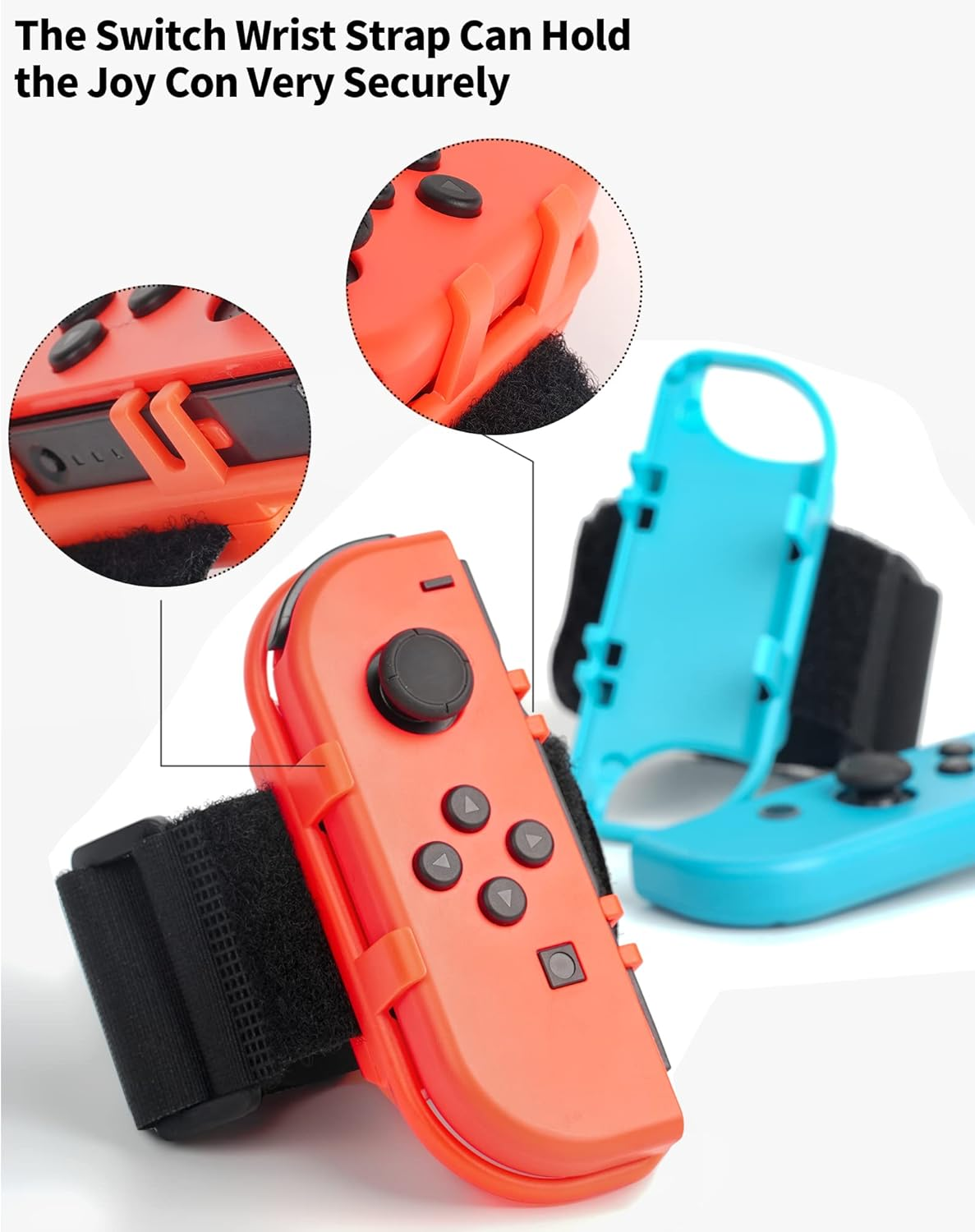 RTTACRTT Wristband for Just Dance 2023/2022/2021 Switch and Zumba Burn It up Game Accessories, Wrist Strap Compatible with Switch Joy Con Controller, Adjustable Size Suitable for Adults and Children image number 5