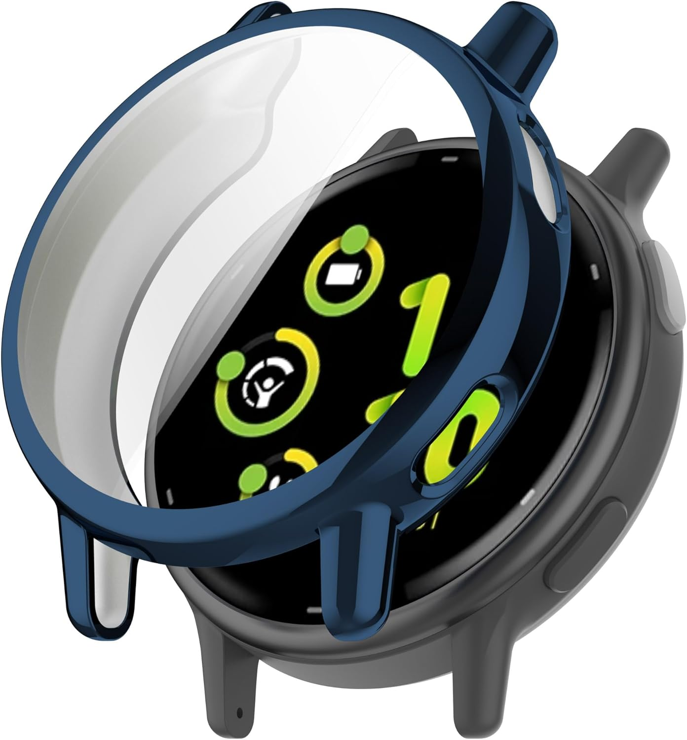 FTRONGRT Case Compatible with Garmin Vivoactive 5, Scratch-Resistant, Galvanized All-Inclusive TPU Watch Protective Case, Compatible with Garmin Vivoactive 5, Pink