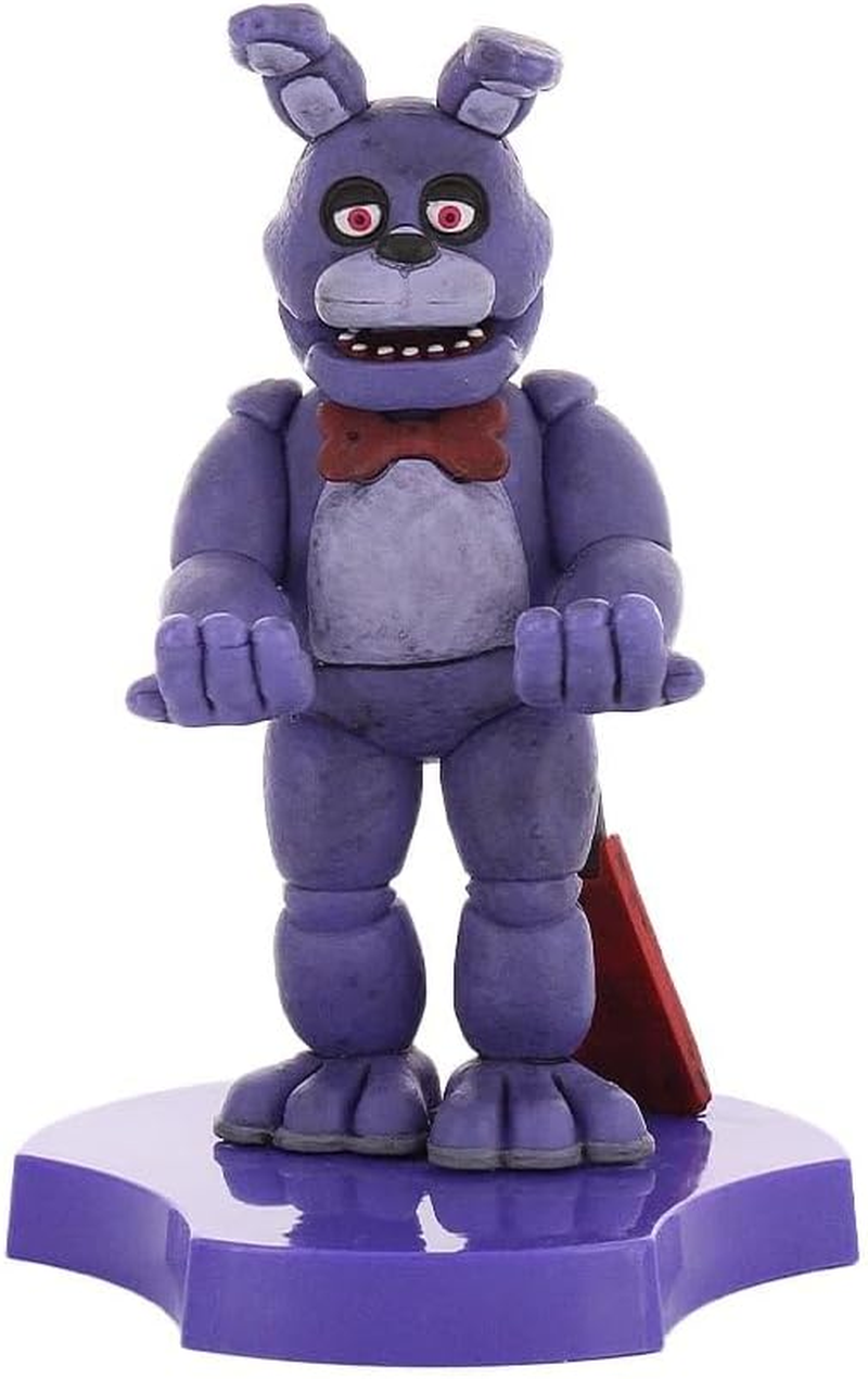 Cableguys Minis Five Nights at Freddy'S Bonnie Phone Stand & Earbuds Holder - Novelty Phone Stand for Desk Decor and Bedside Accessories, In-Ear Headphone Holder for Smartphones and Small Devices image number 4