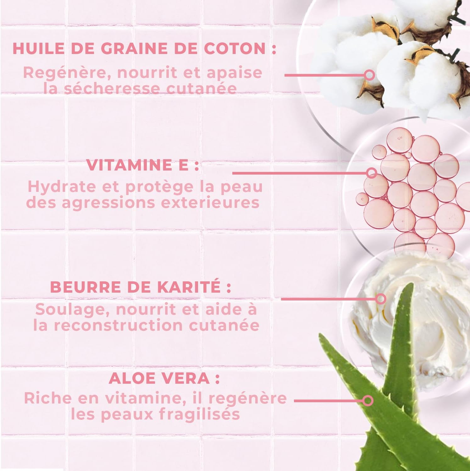 ENERGIE FRUIT Soothing Body Milk Organic Certified by Ecocert Cotton Flower & Aloe Vera Vegan 200 Ml image number 5