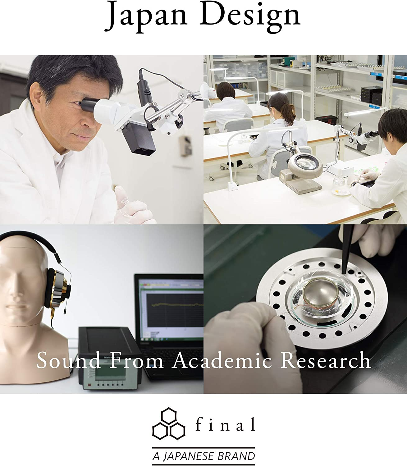 Final E3000 in Ear Isolating Earphones, 6.4Mm Dynamic Driver, High-Resolution, Stainless Steel Housing, Swing-Fit Eartips - Stainless Steel image number 6